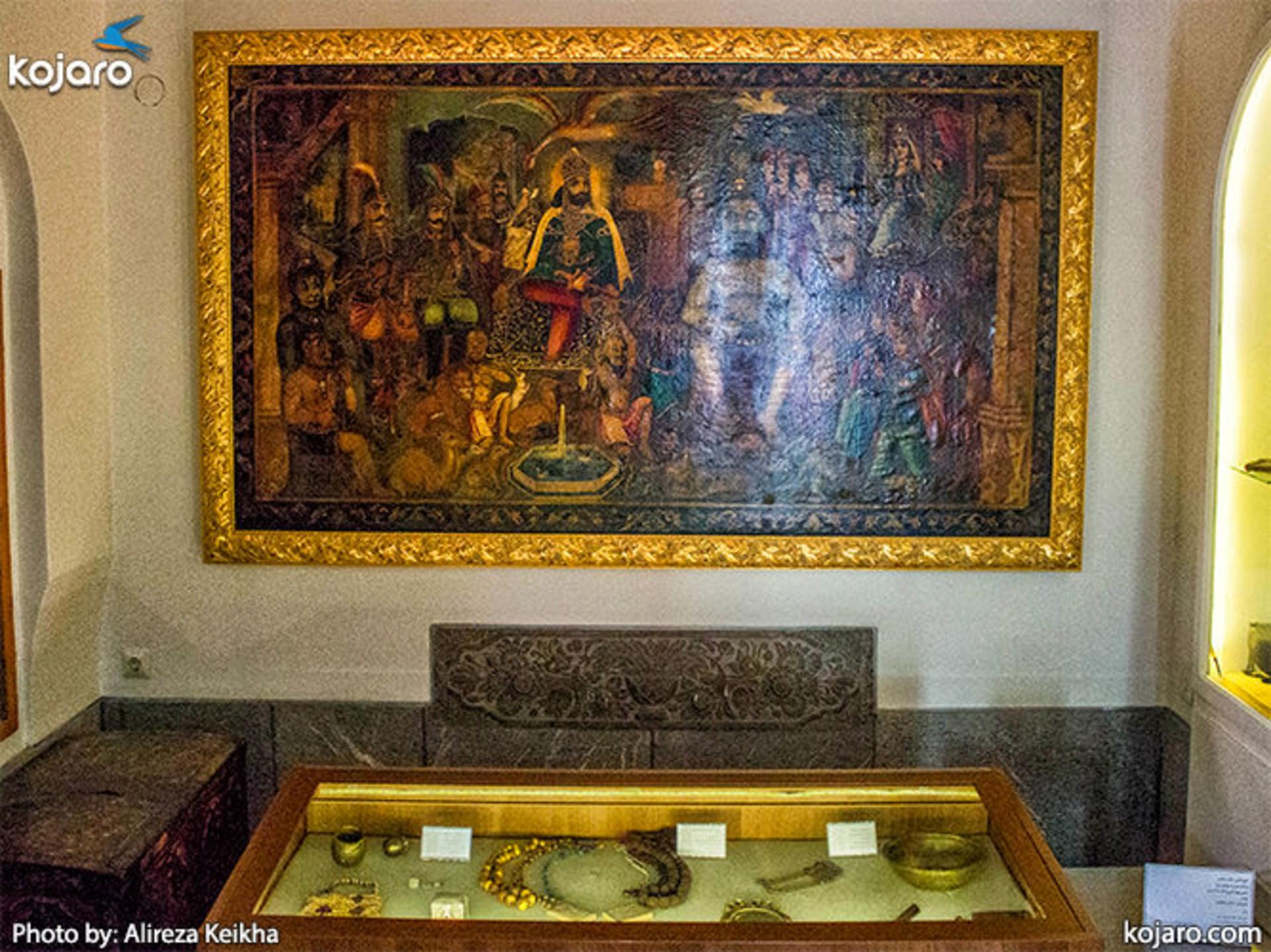 moghadam-museum (تابلو نقاشی رنگ و روغن بارگاه سلیمان (ع)، نقاش: حسین قوللر آغاسی)