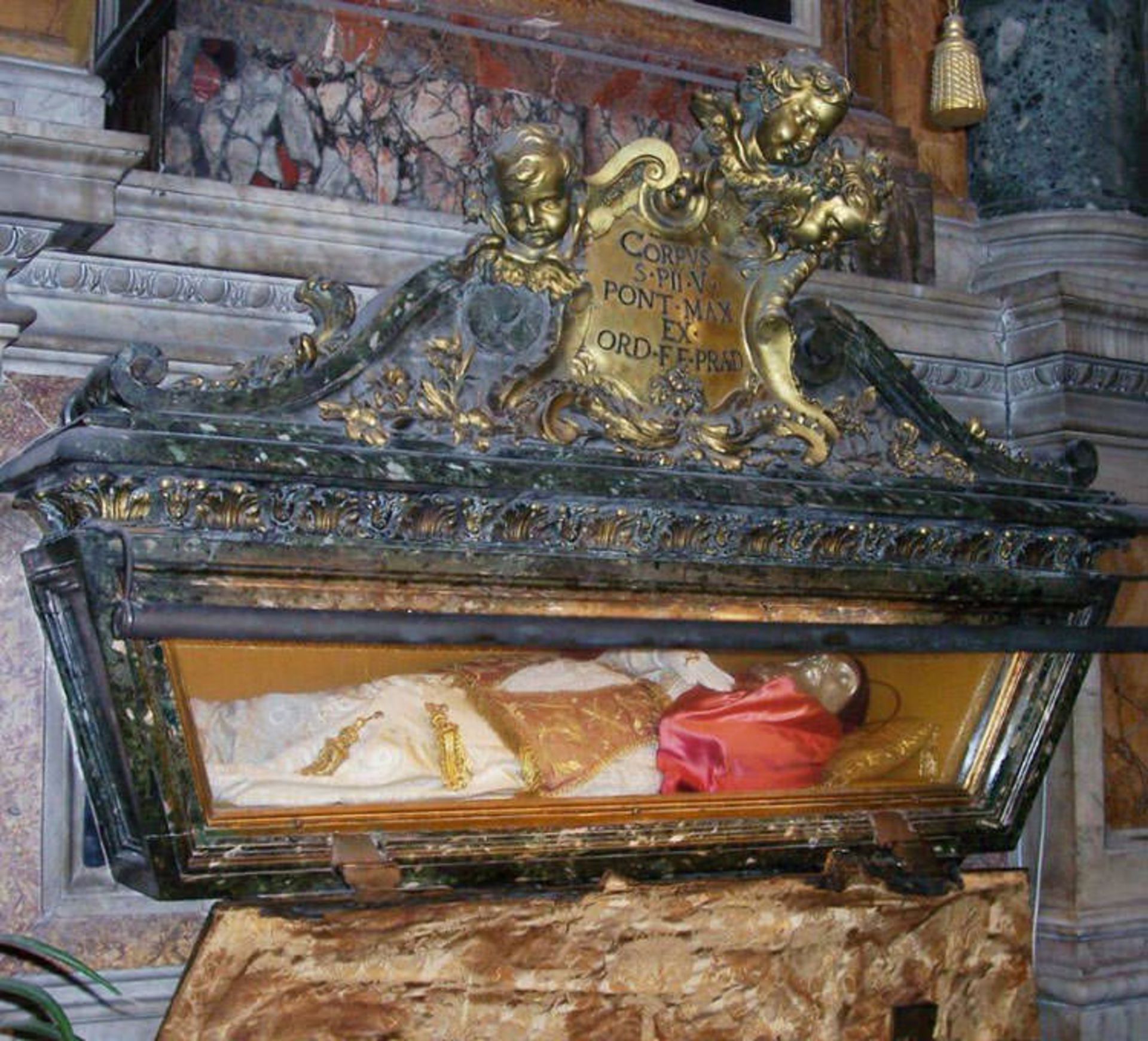 Revered Saints' Creepy Remains