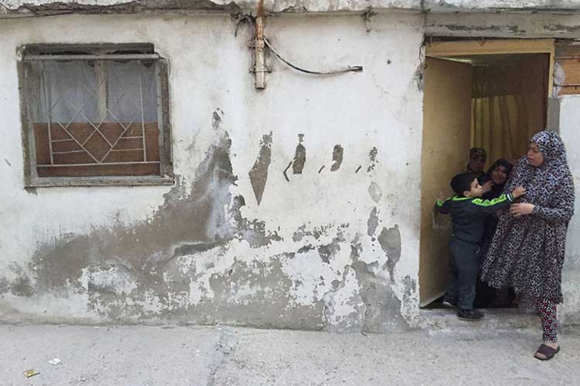 نقاشی دیواری اردوگاه الحسین