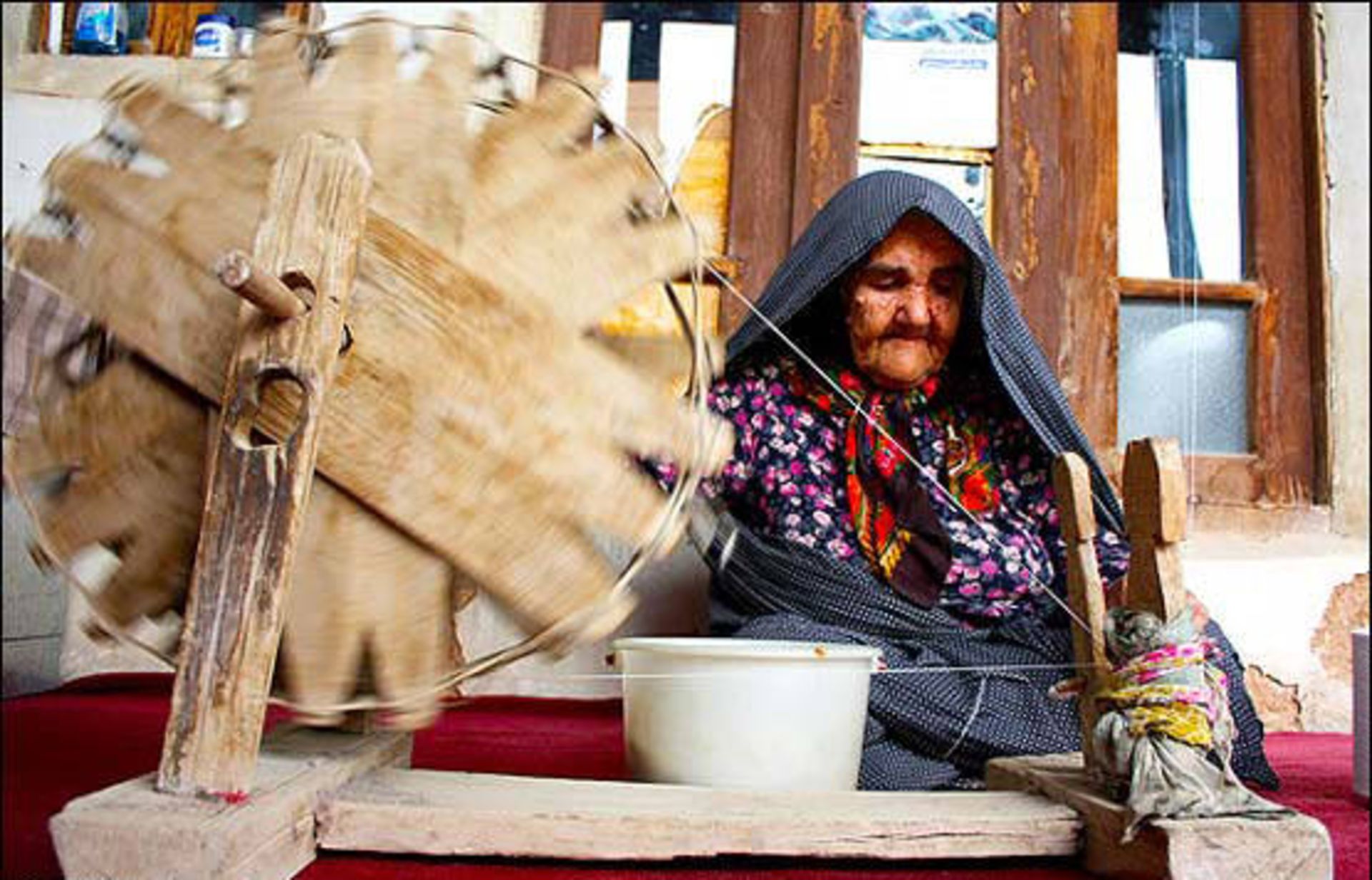چادر شب بافی