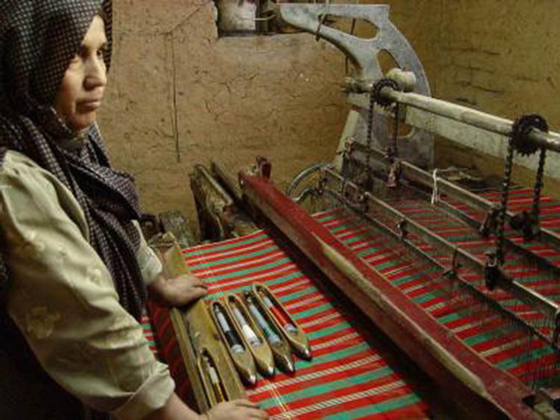 چادر شب بافی