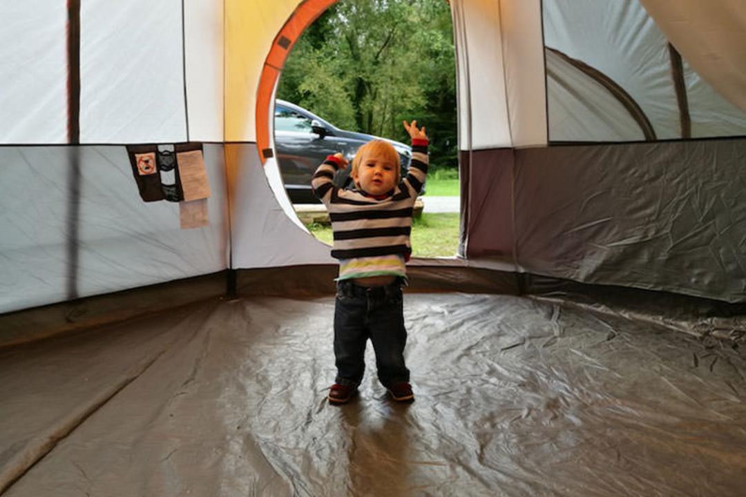 Camping in the Forest