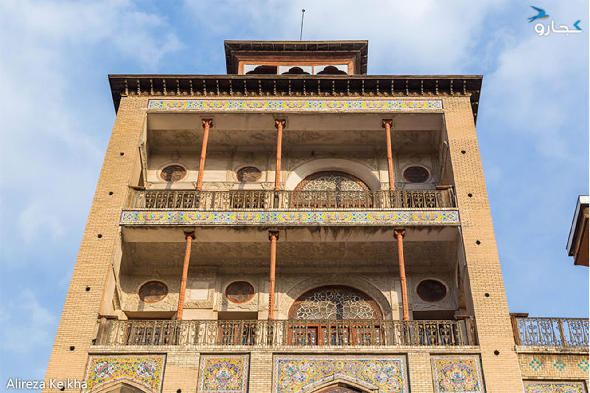 کاشی کاری شمس العماره