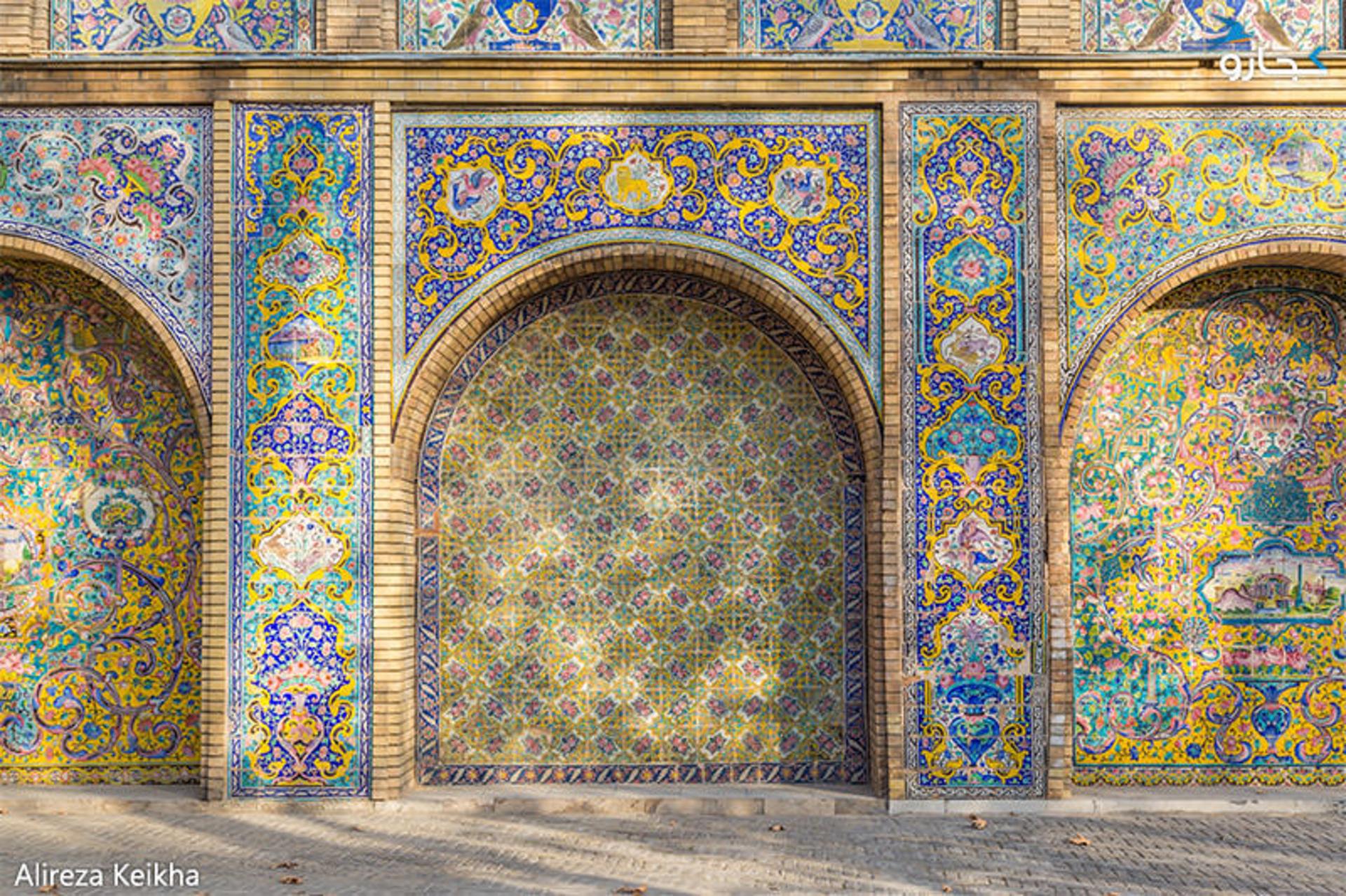 کاشی کاری شمس العماره