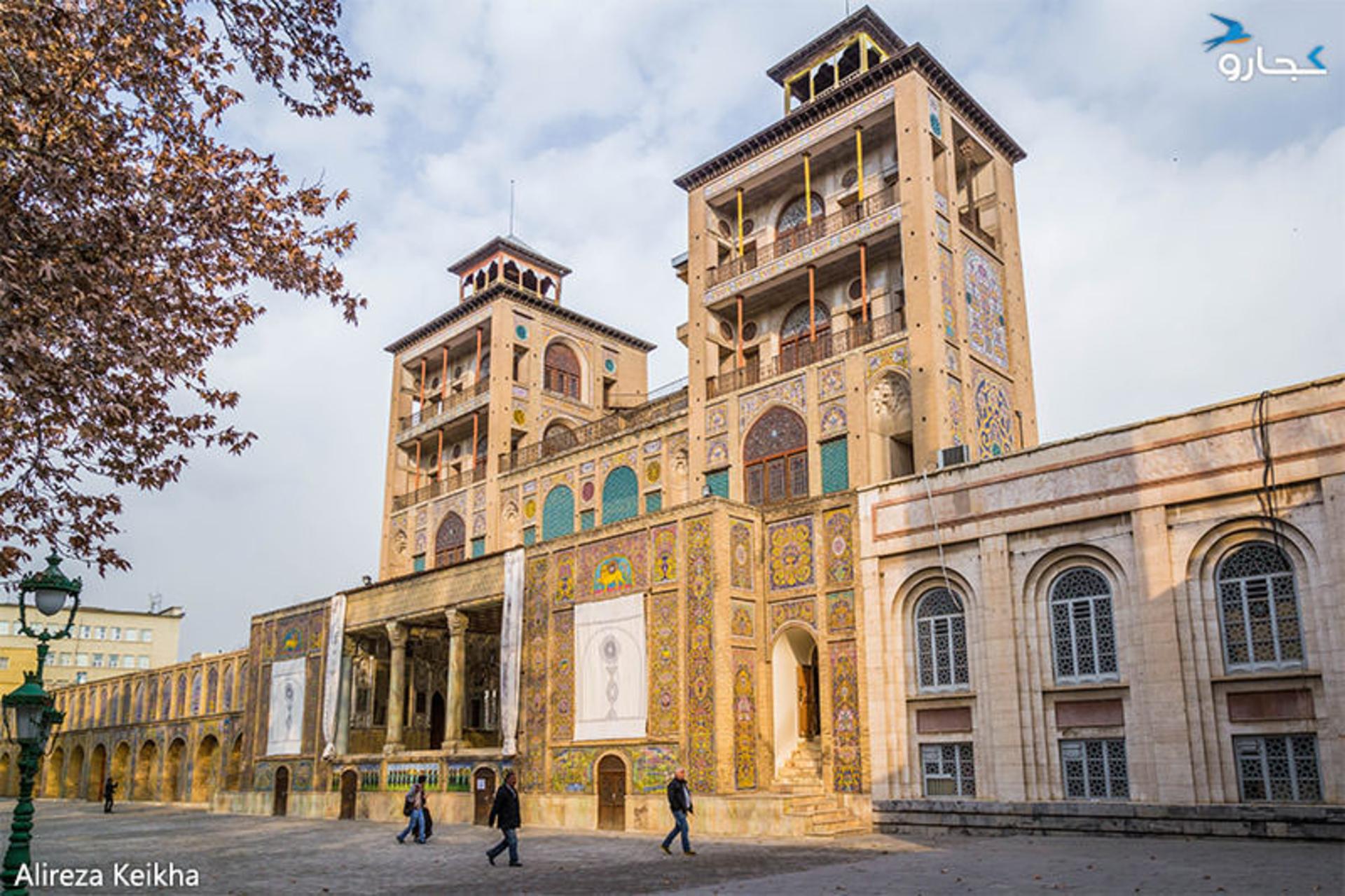 کاشی کاری شمس العماره