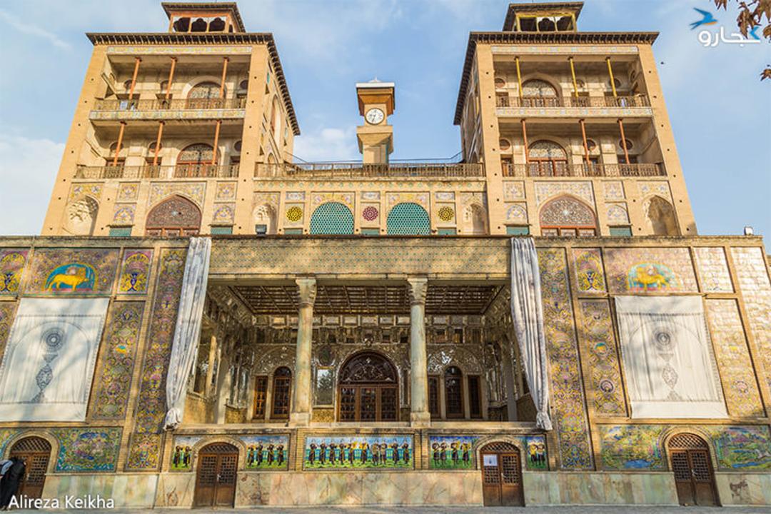 کاشی کاری شمس العماره
