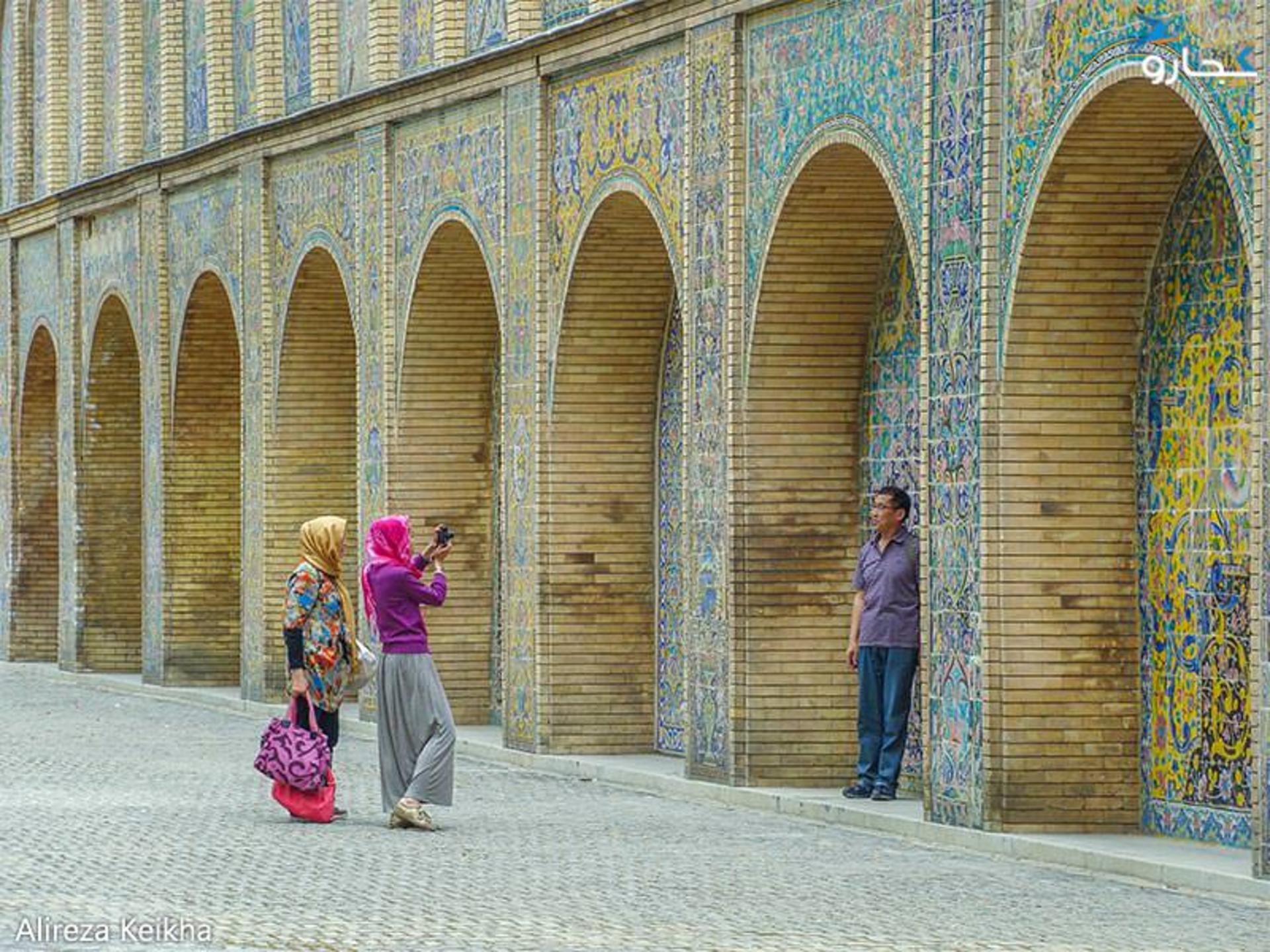 کاشی کاری شمس العماره