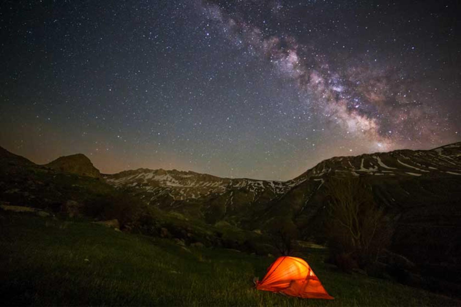 آسمان پرستاره ایران