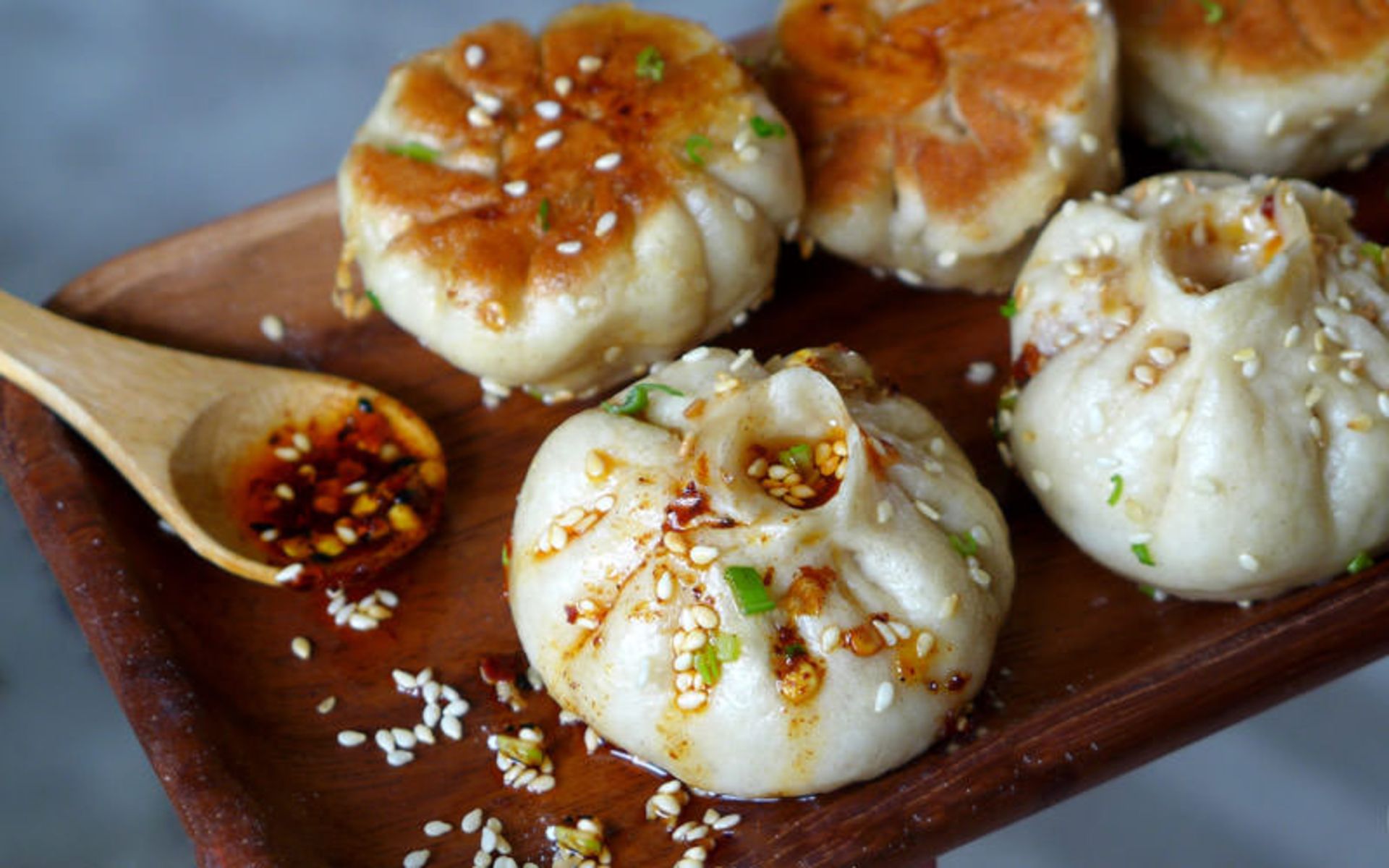 Sheng jian bao