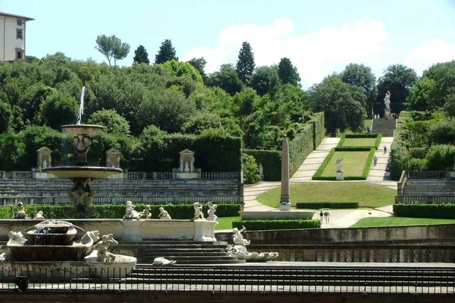 باغ‌های بابولی (Boboli Gardens)