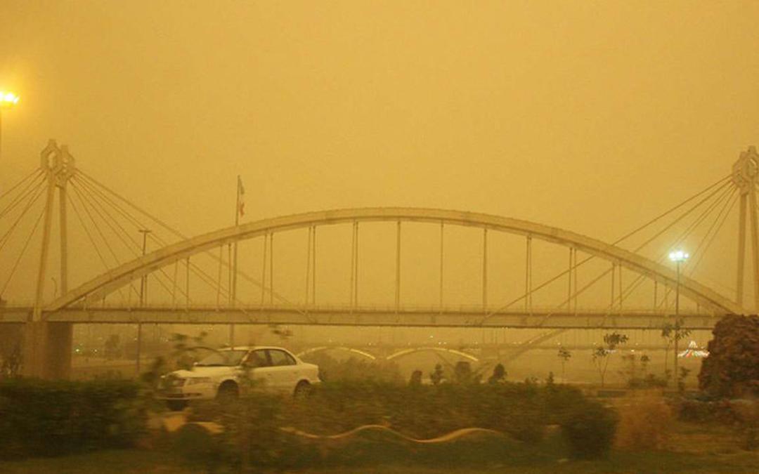 گرد و خاک خوزستان