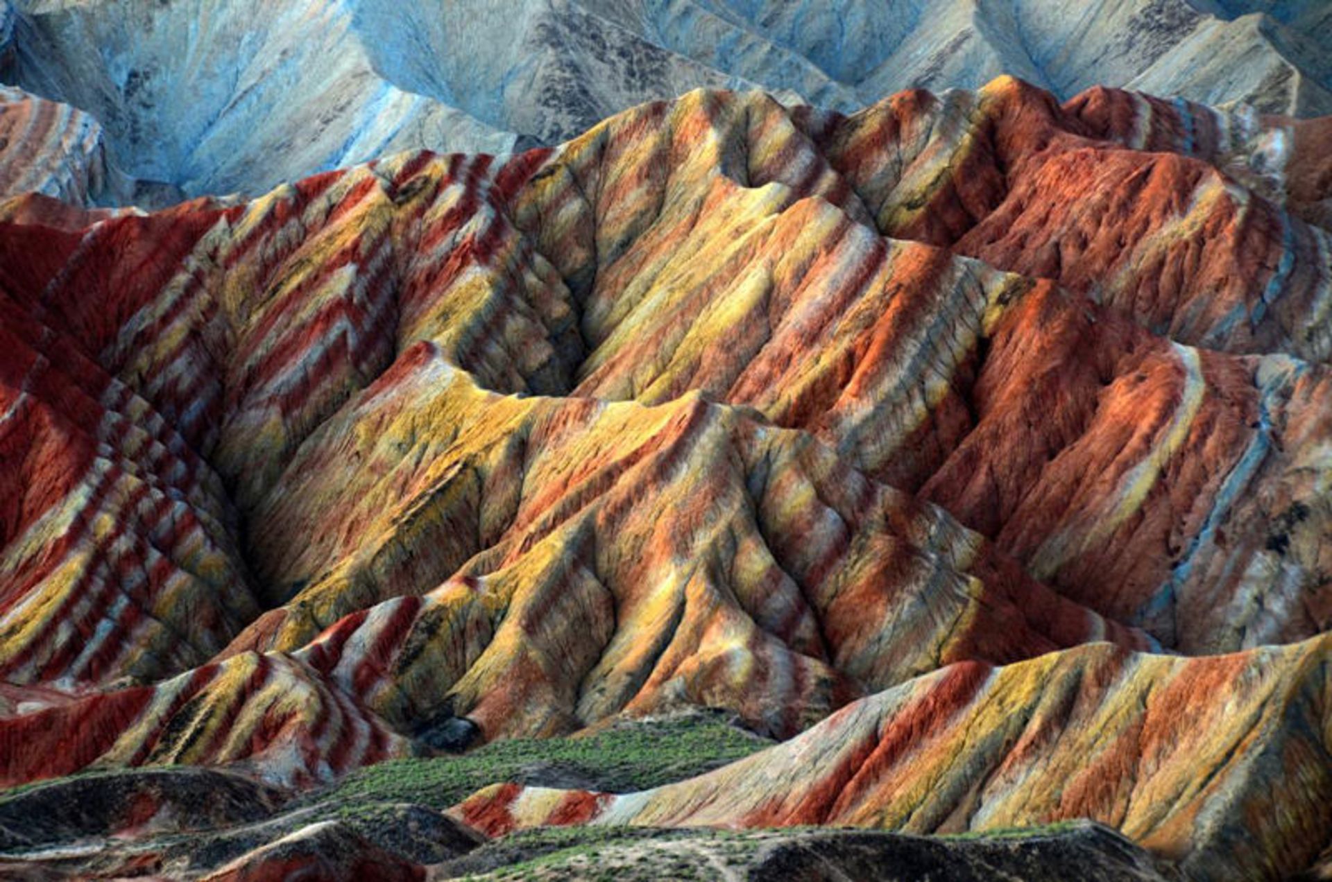 ساختار زمینی Zhangy Danxia