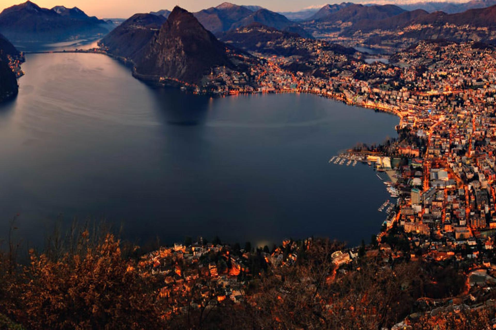 دریاچه لوگانو (Lugano)