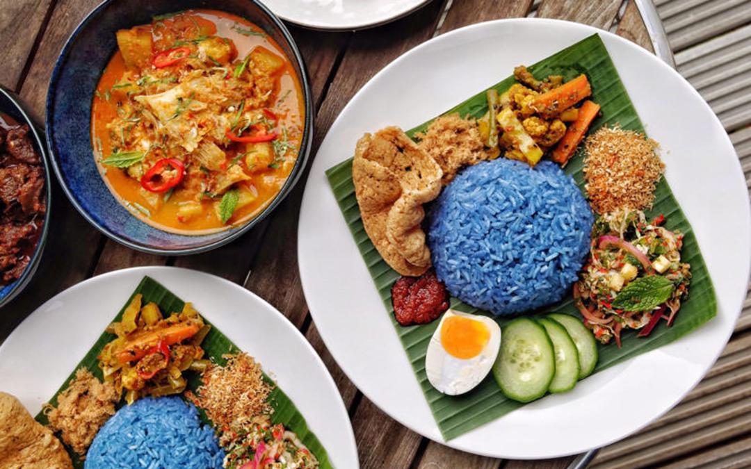 ناسی کرابو (Nasi Kerabu)