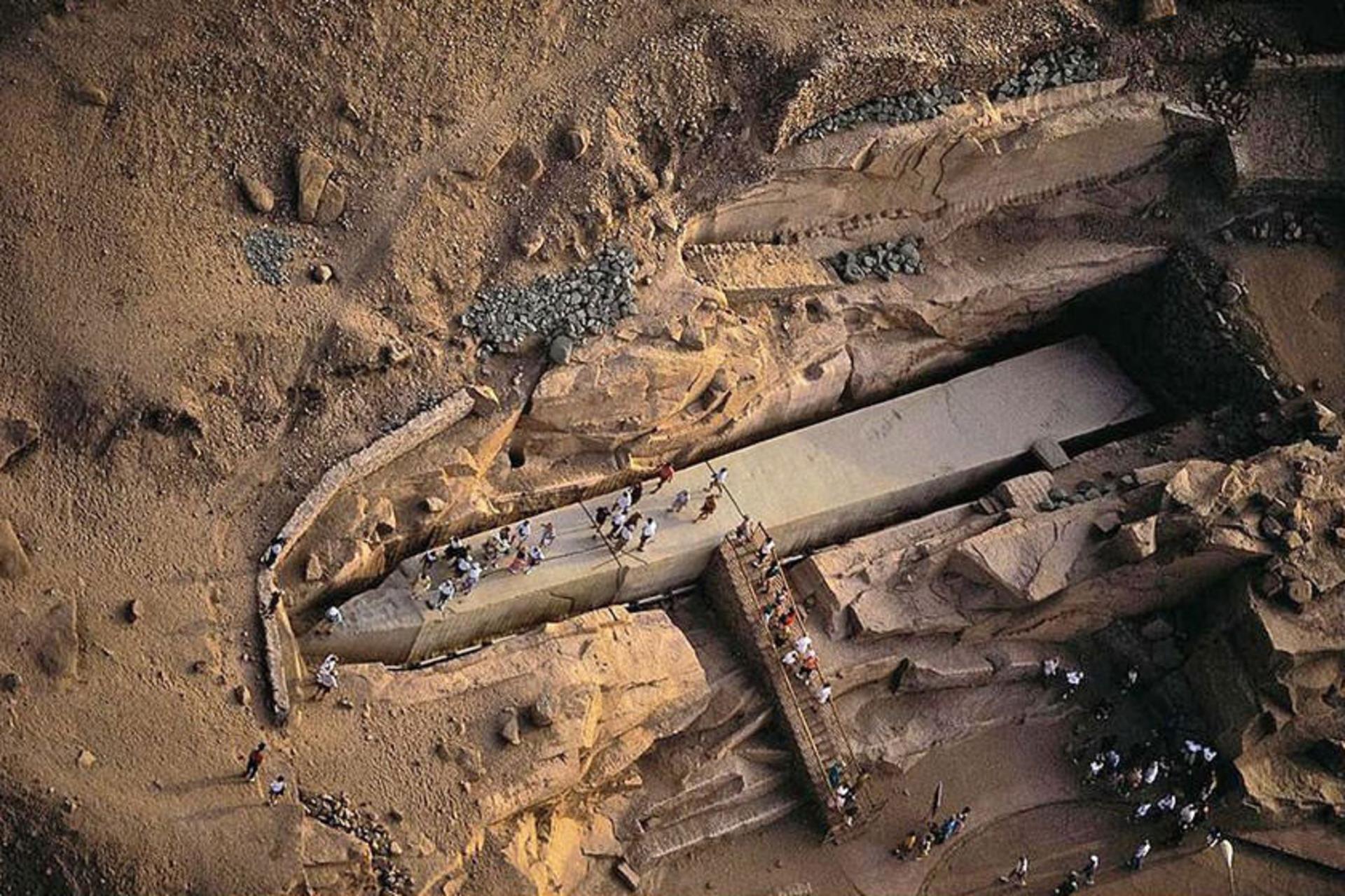 اُبلیسک ناتمام اسوان 
