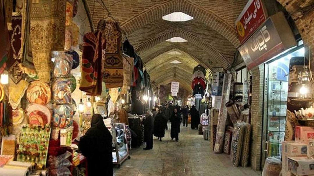 راسته سرپوشیده بازار سنتی زنجان