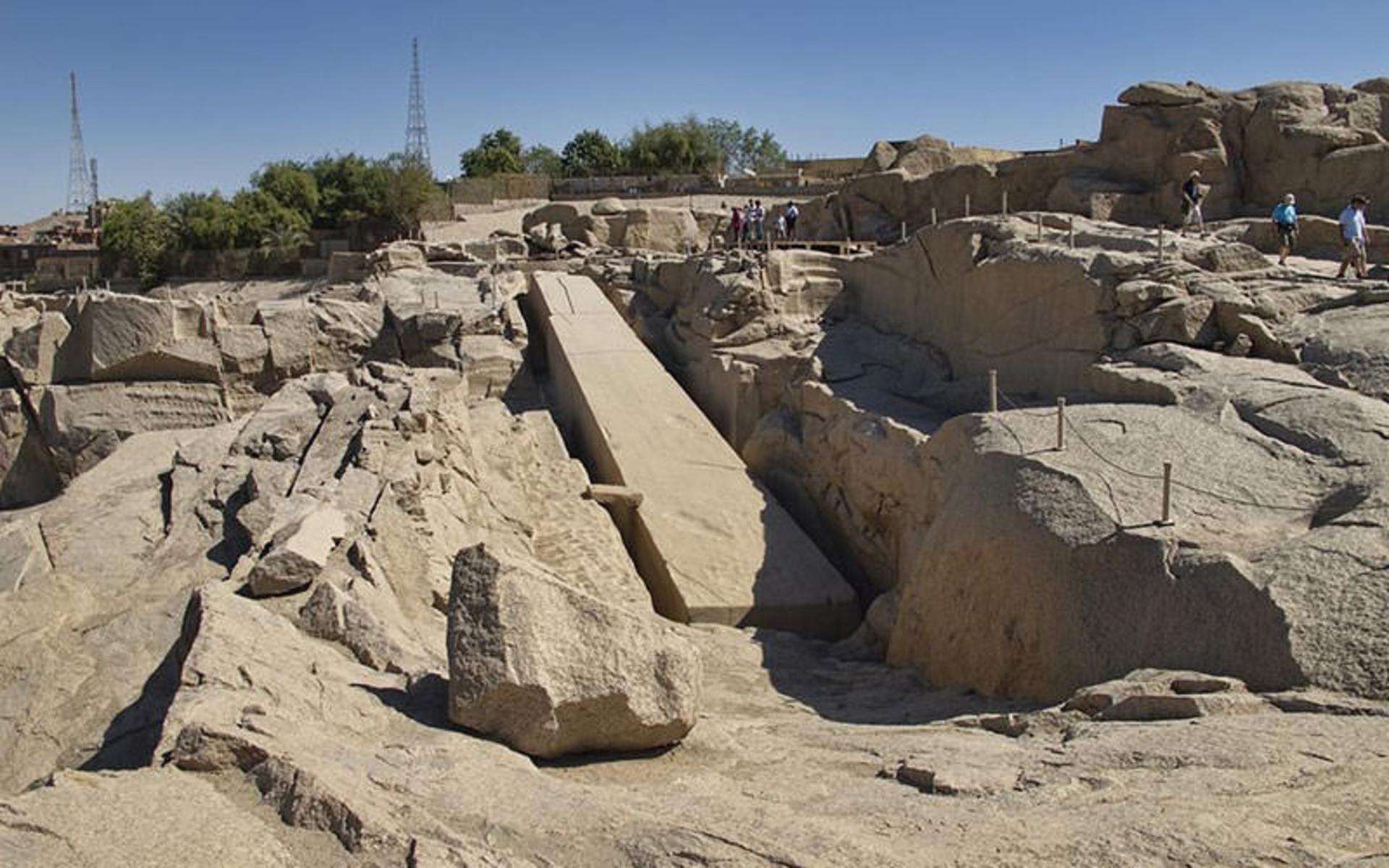 اُبلیسک ناتمام اسوان 