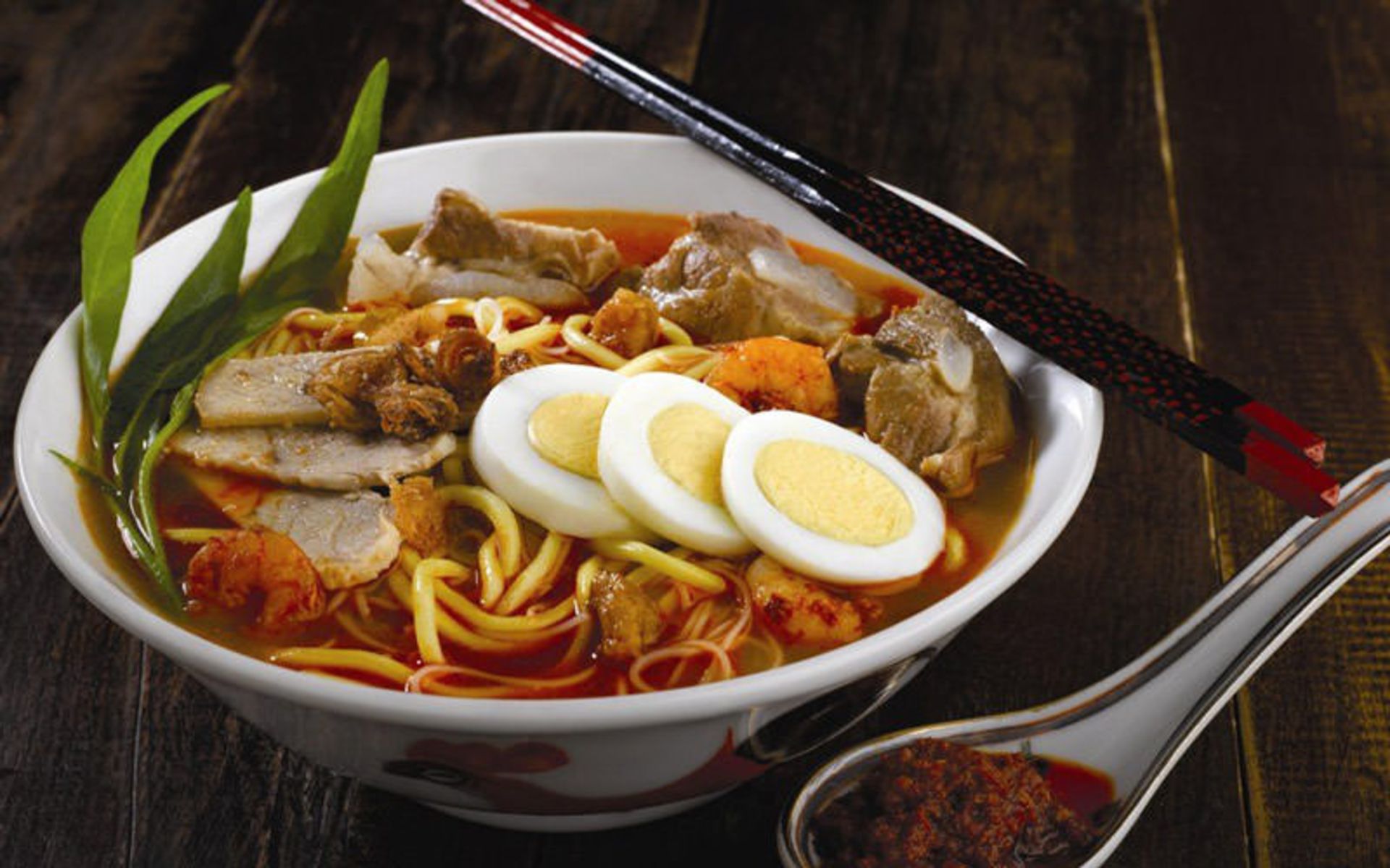 هوکن پرون می (Hokkien Prawn Mee)