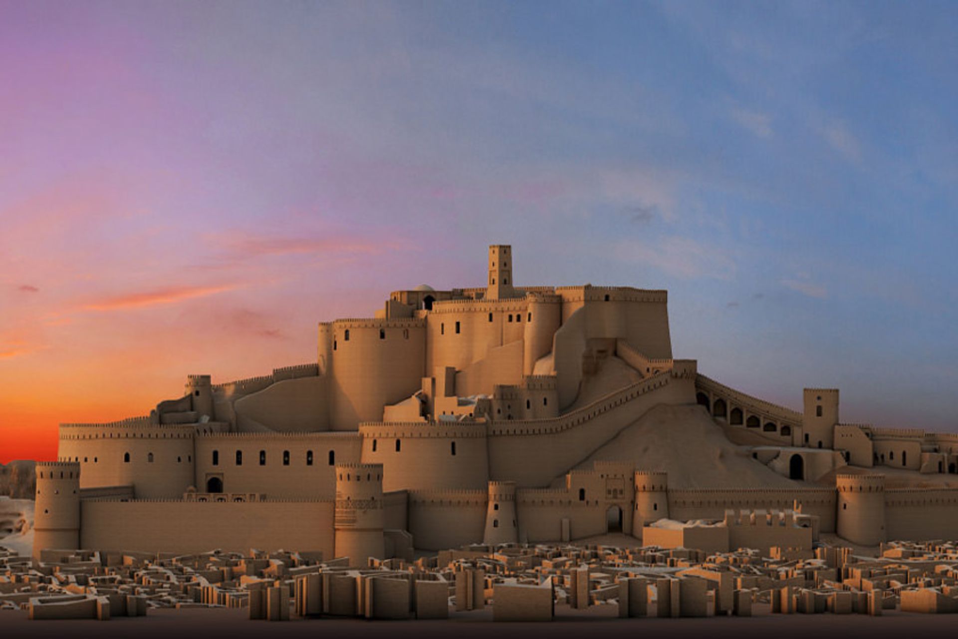 دروازه ارگ بم