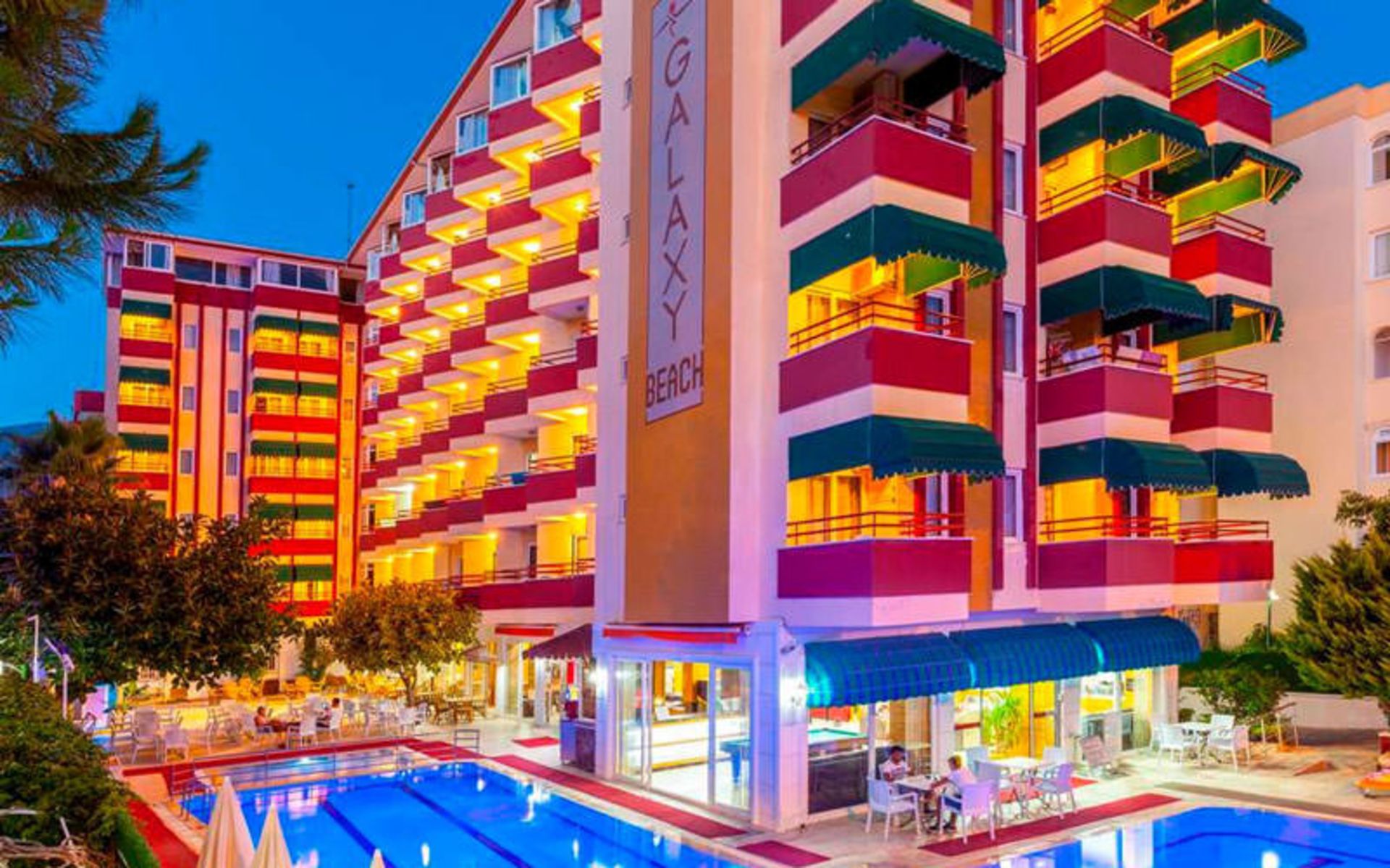 هتل گلکسی بیچ هتل (Galaxy Beach Hotel)