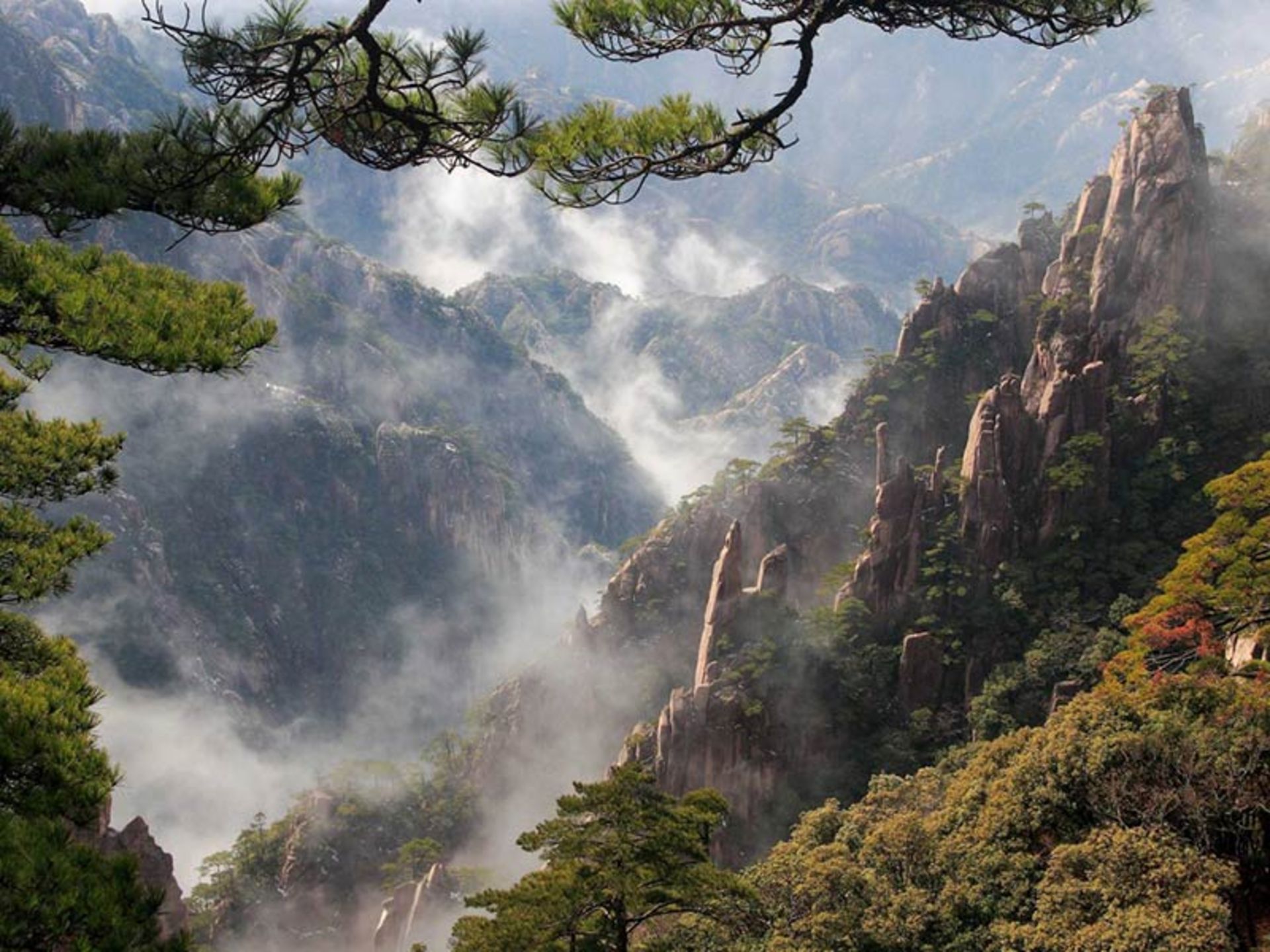 کوهستان هوامگ شان چین