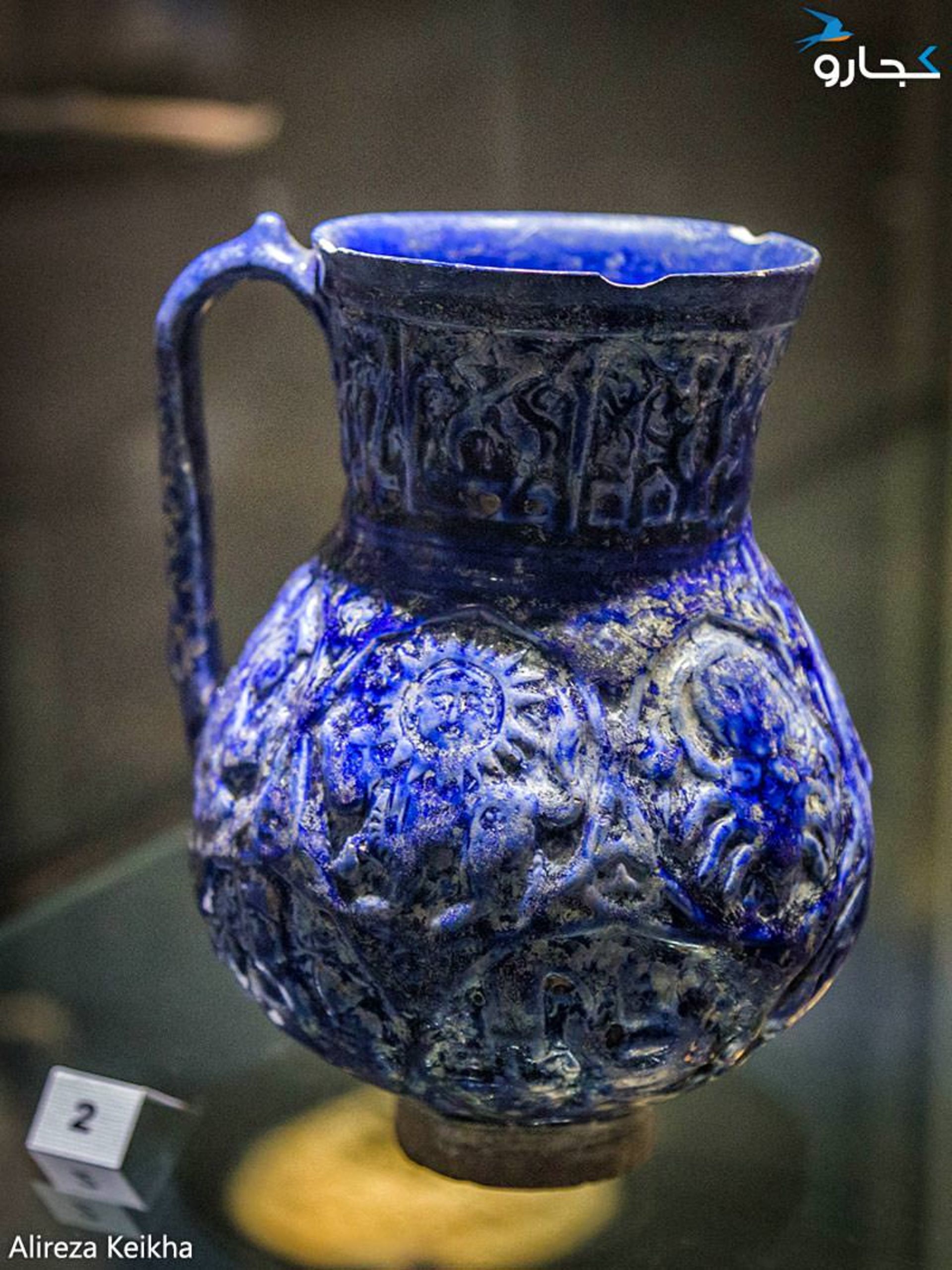سفال آبی و سفید
