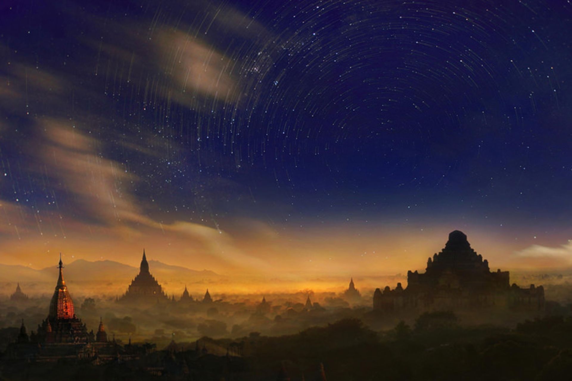 آسمان میانمار