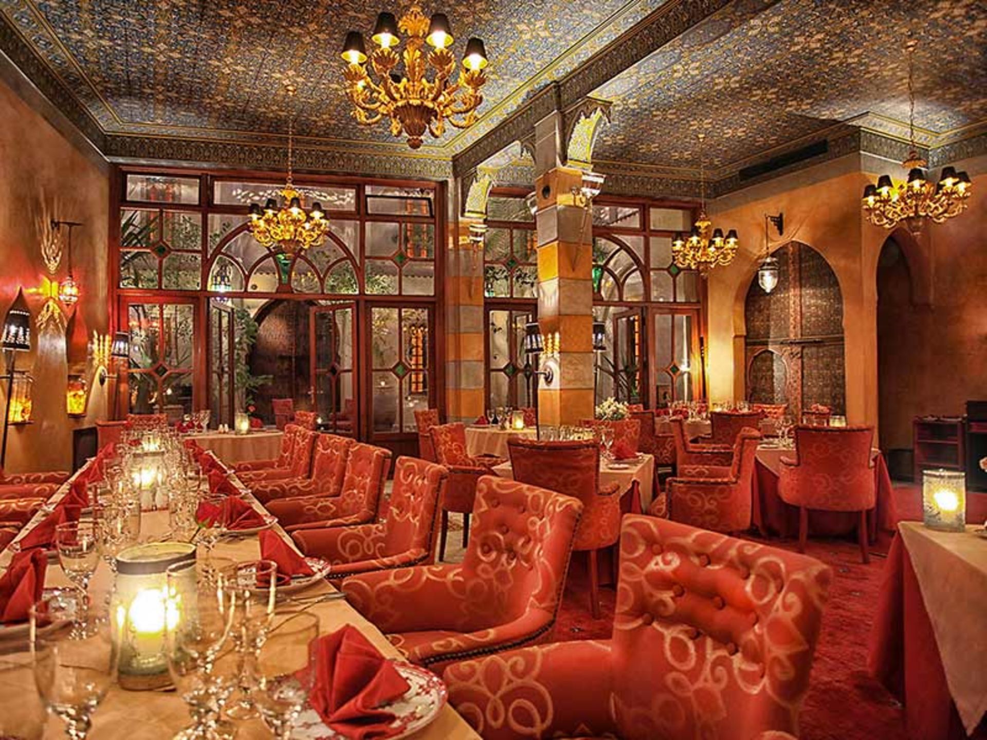 رستوران خانه عرب مراکش