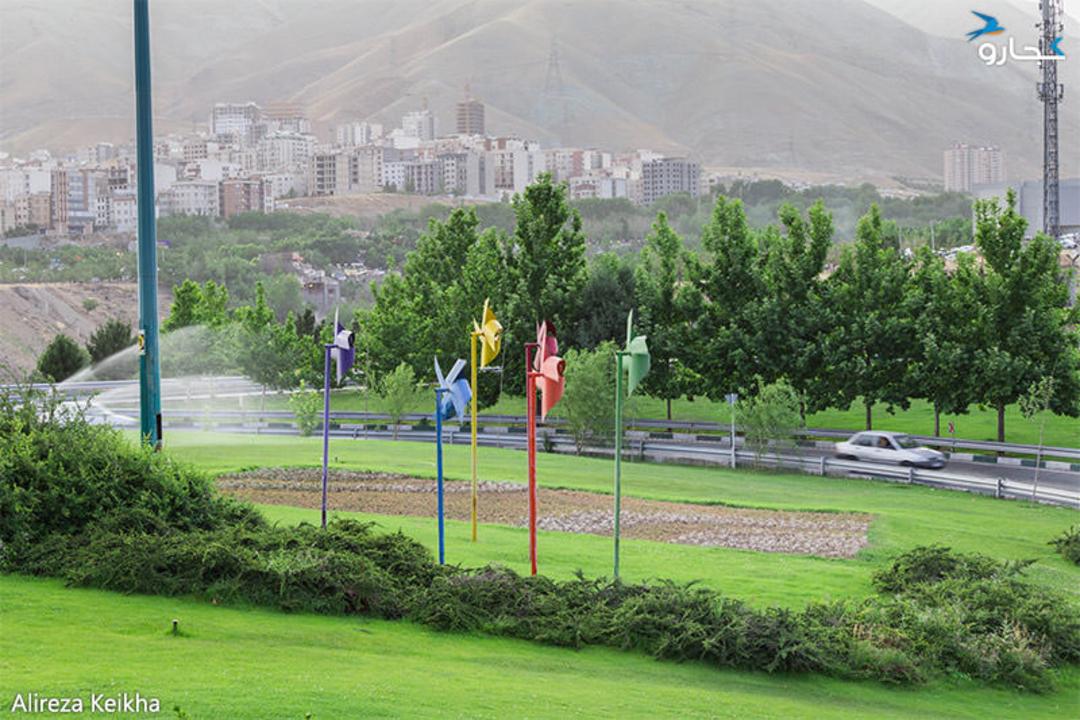 هوای بهاری - تهران