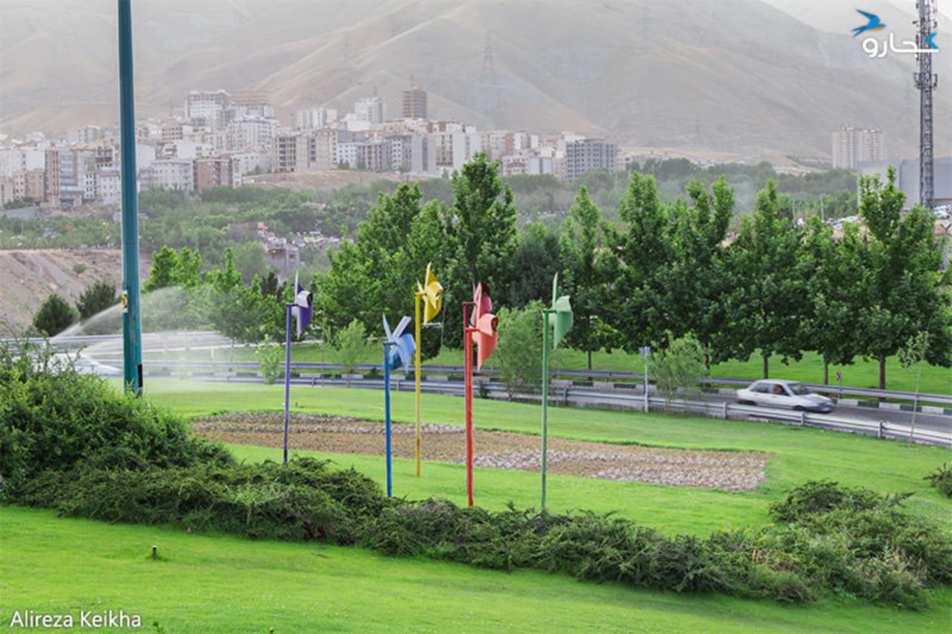 هوای بهاری - تهران