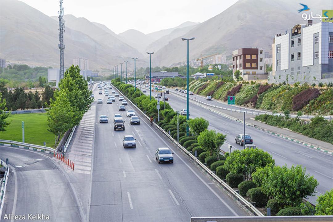 هوای بهاری - تهران