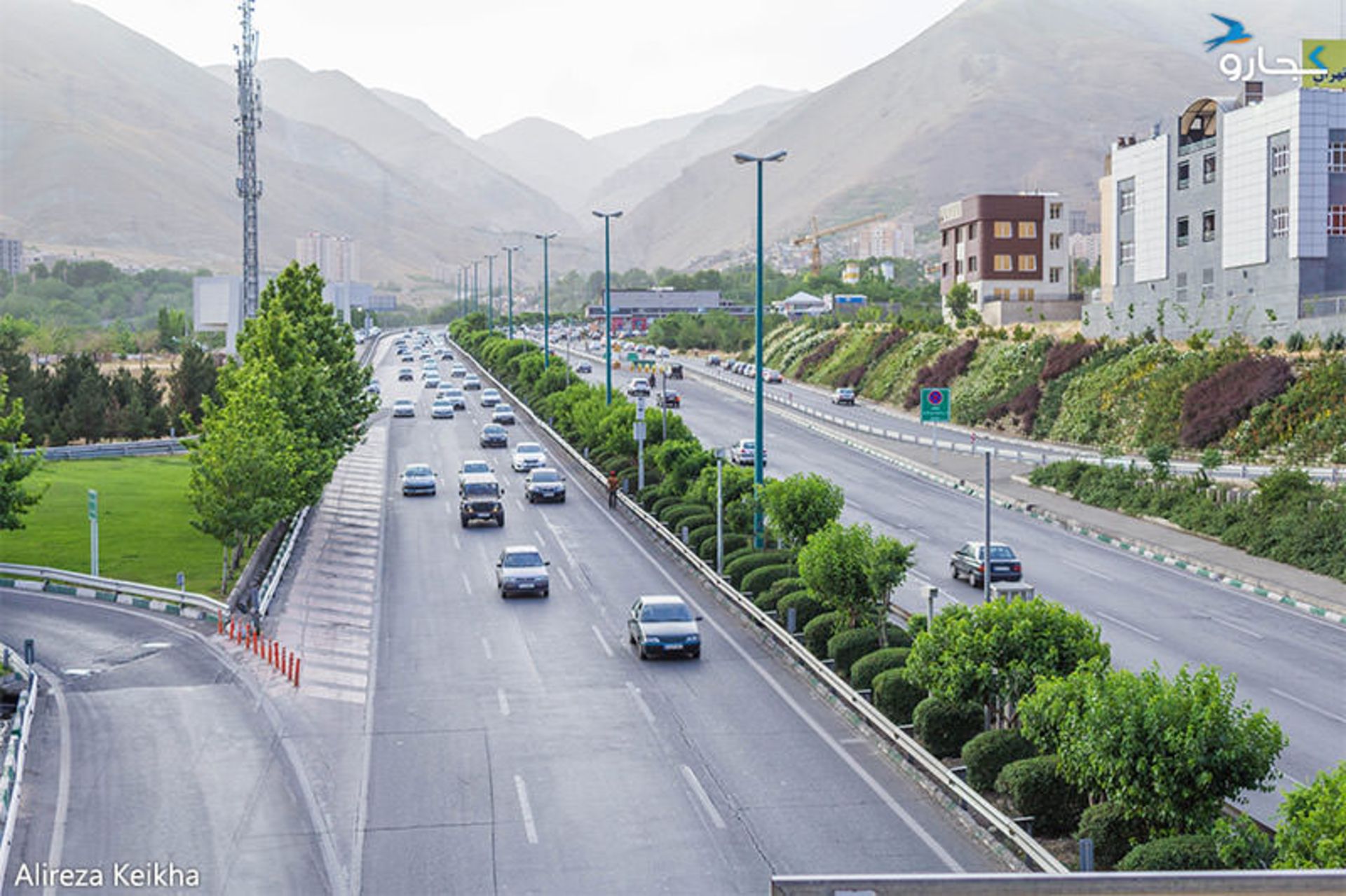 هوای بهاری - تهران