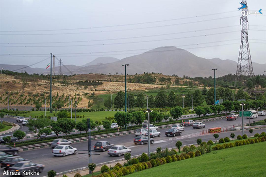 هوای بهاری - تهران