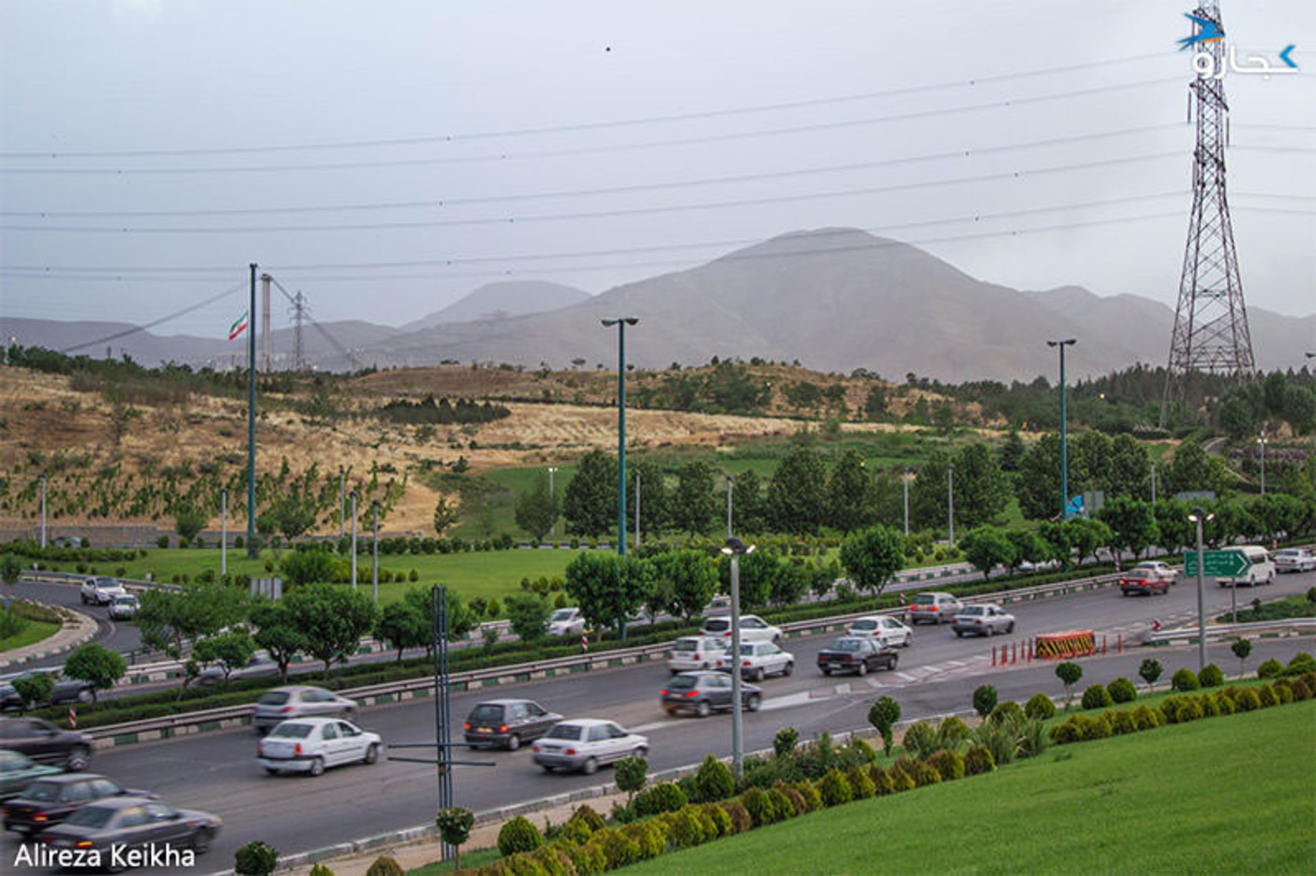 هوای بهاری - تهران