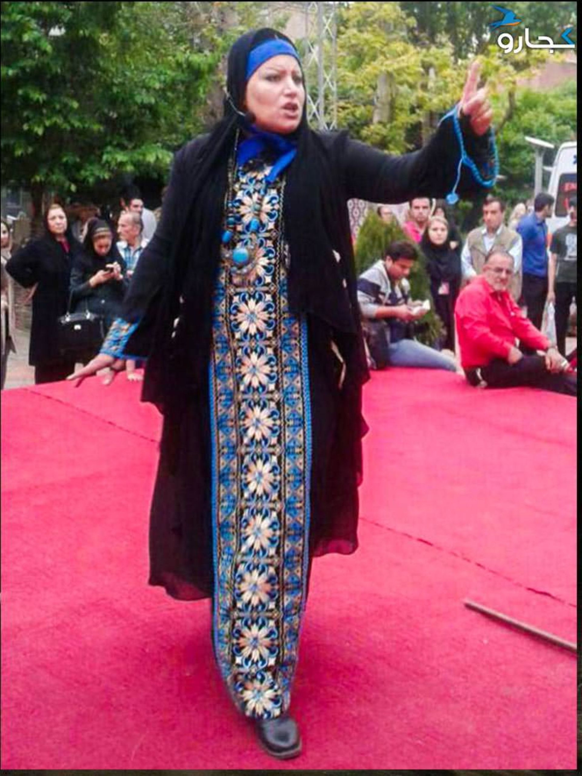 شاهنامه خوانی، دبی، طاهره بهرامی