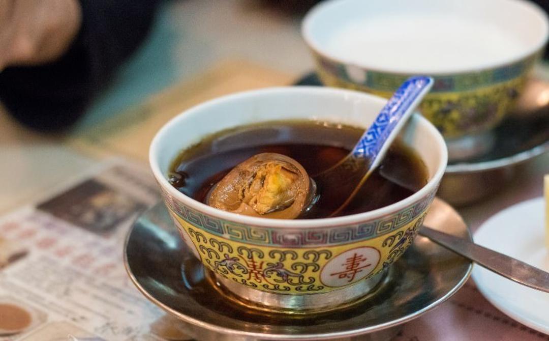 دسر چای دارویی تخم‌مرغ