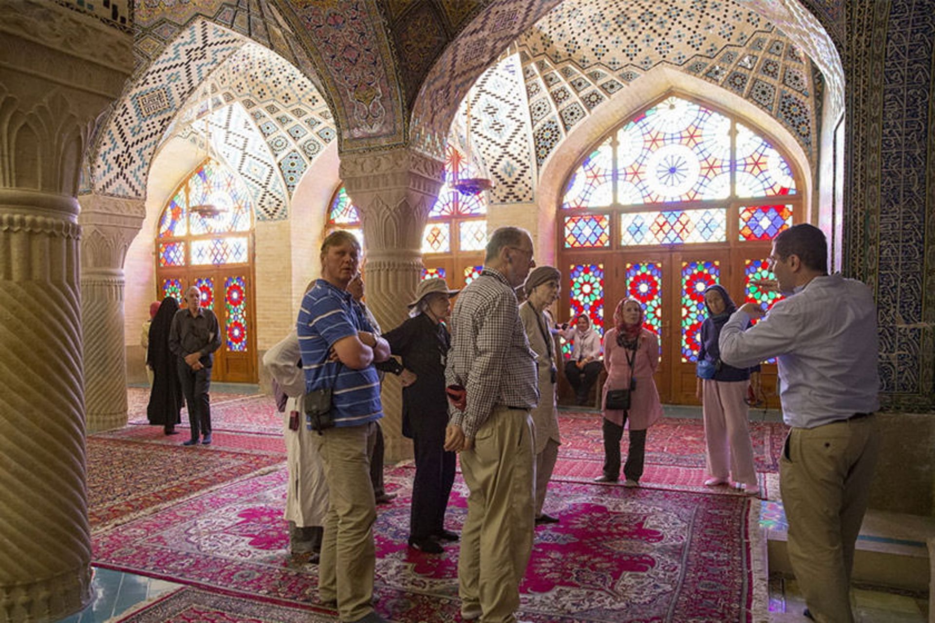 گردشگران خارجی فارس