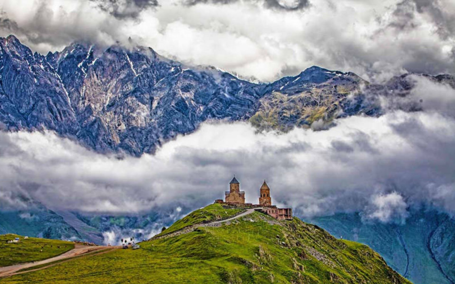 کلیسای Gergeti Trinity سفر به گرجستان