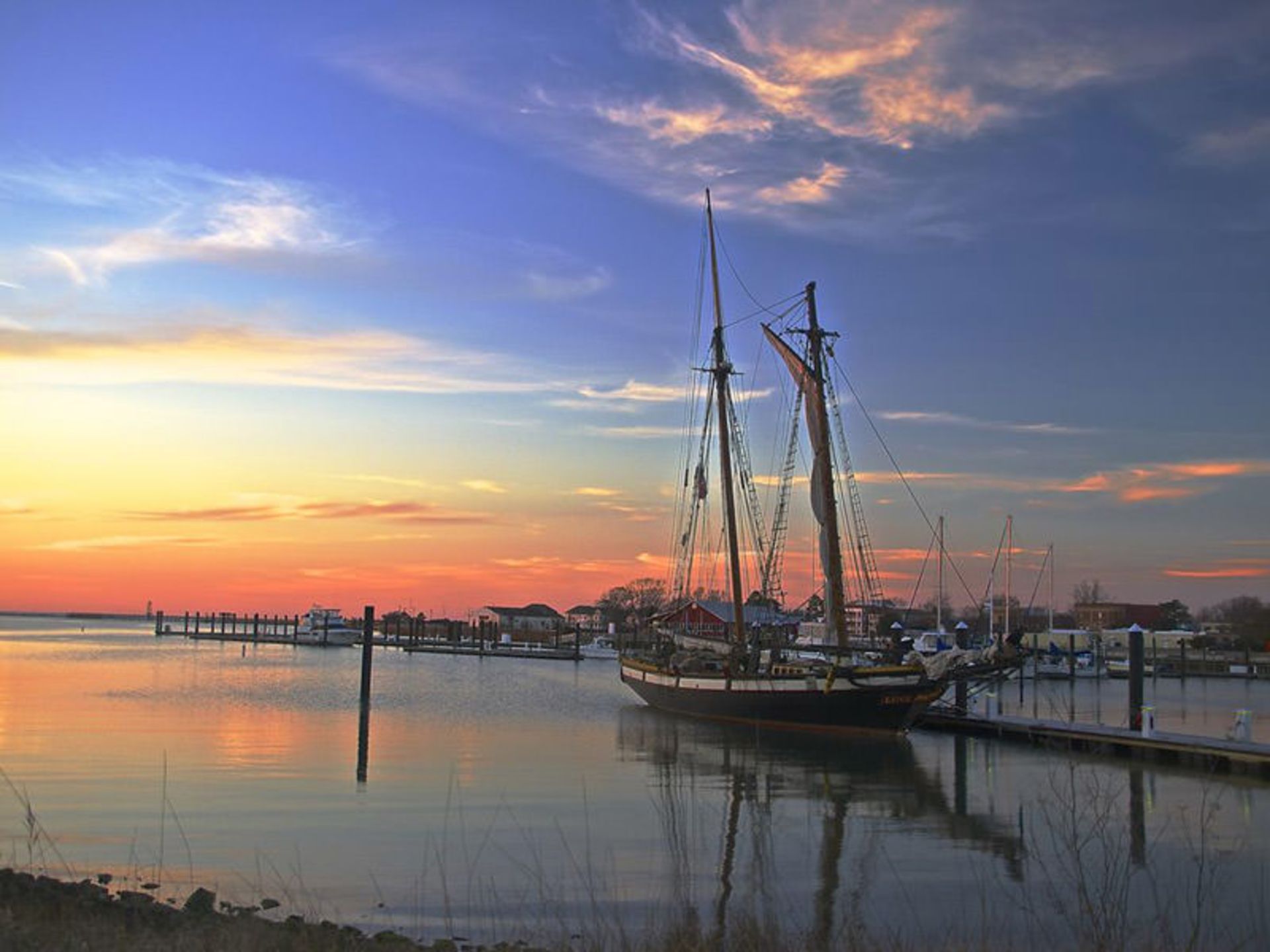 Cape Charles جزیره در ویرجینیا