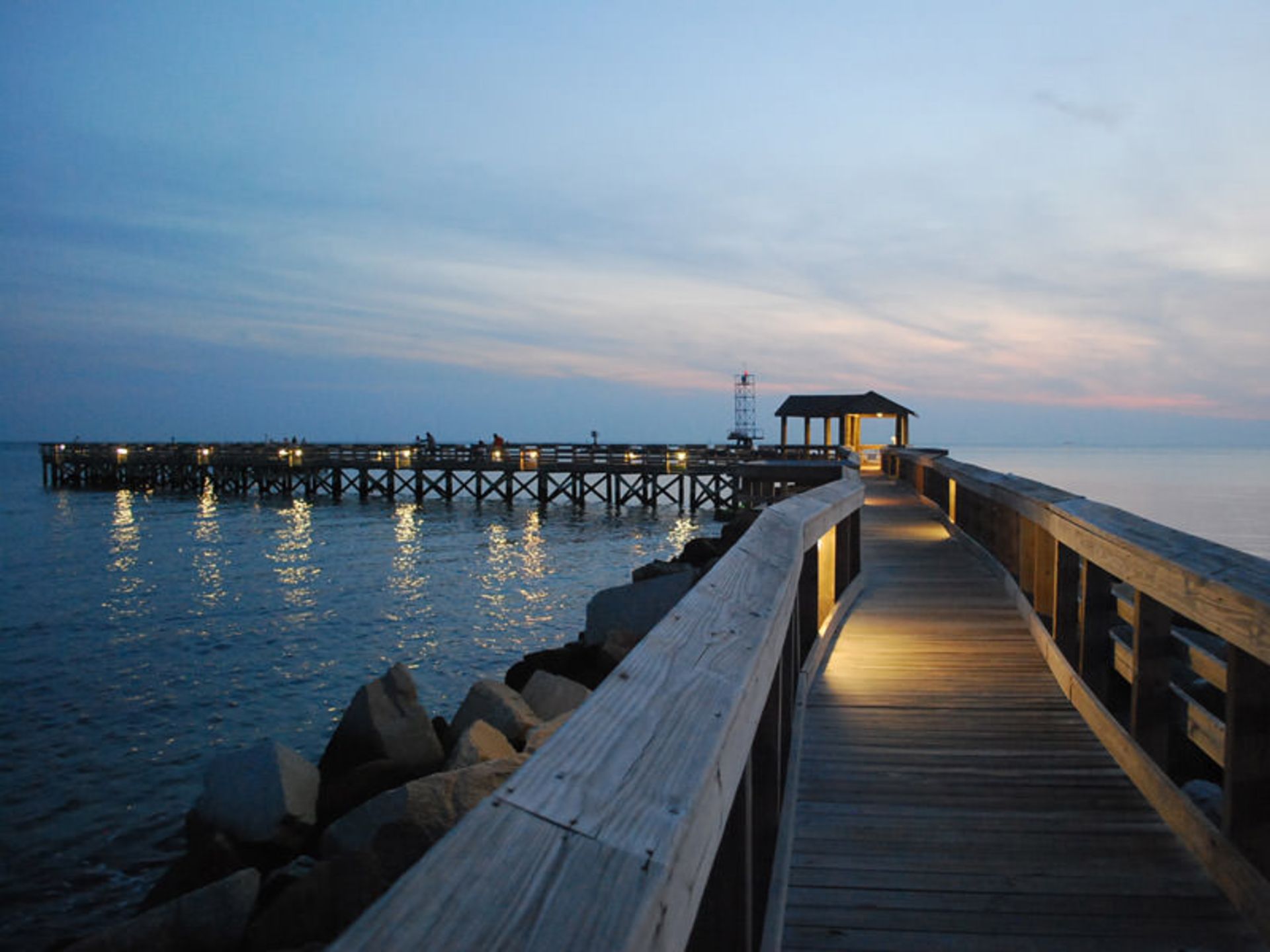 Cape Charles جزیره در ویرجینیا