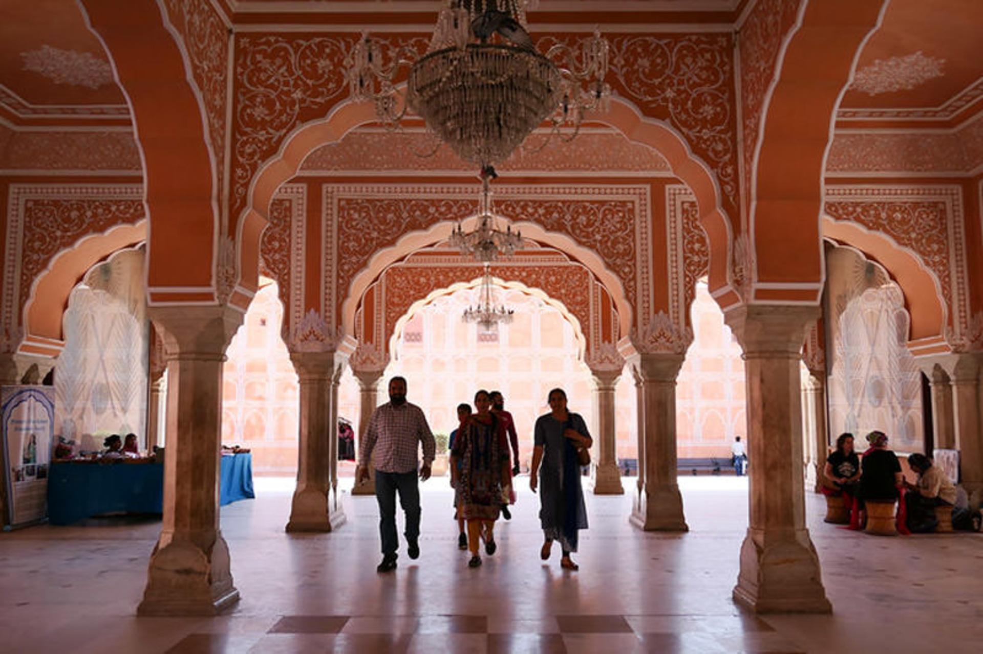 داخل قصر جایپور