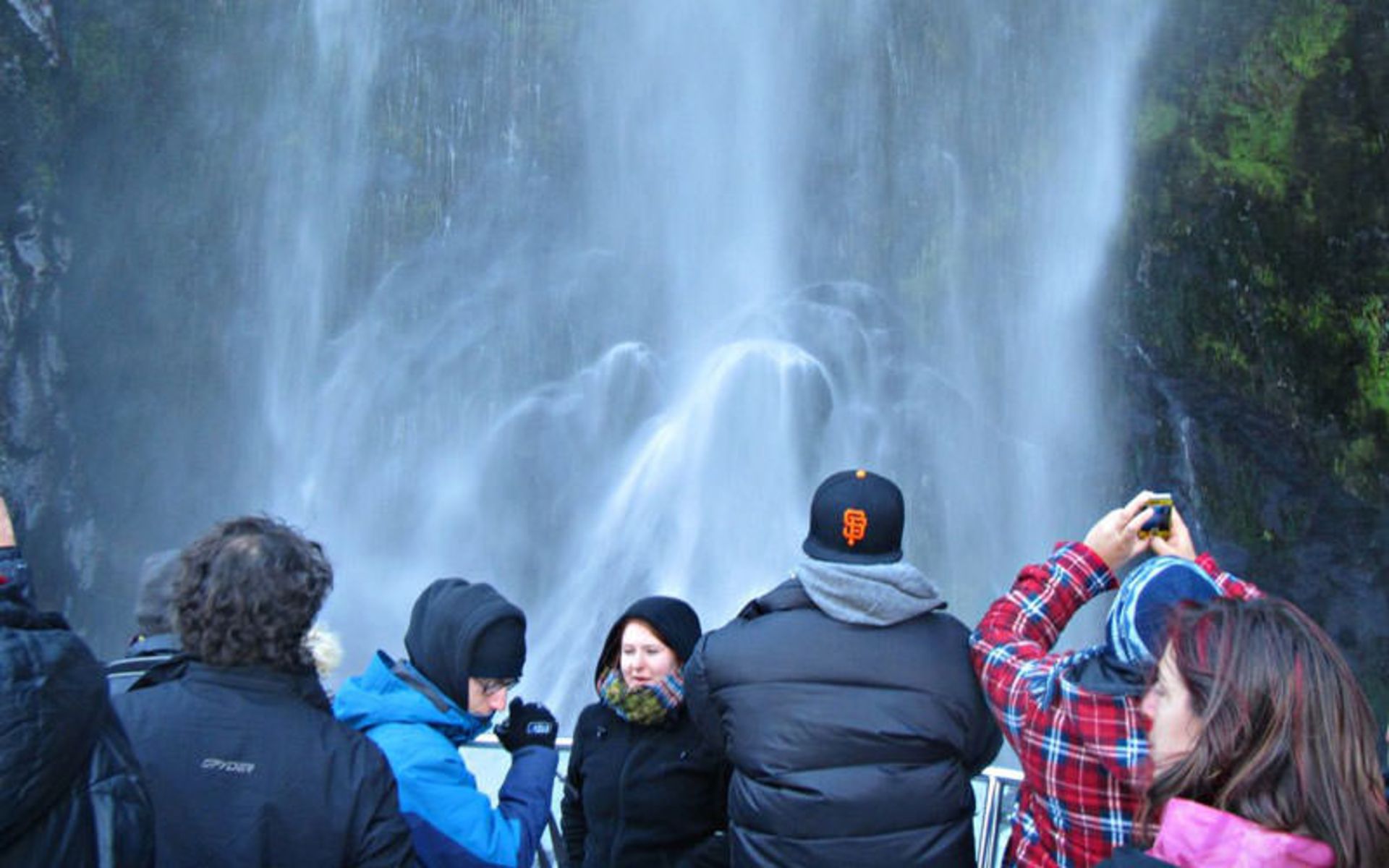 گردشگران در نیوزلند
