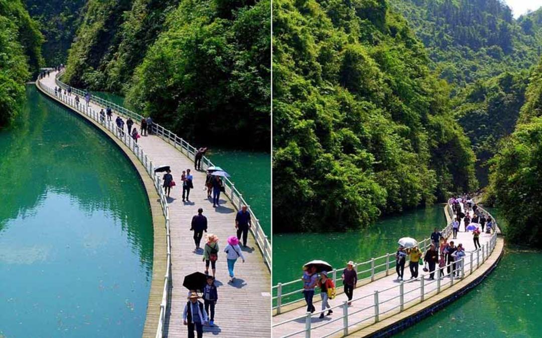 پیاده‌روی روی رودخانه