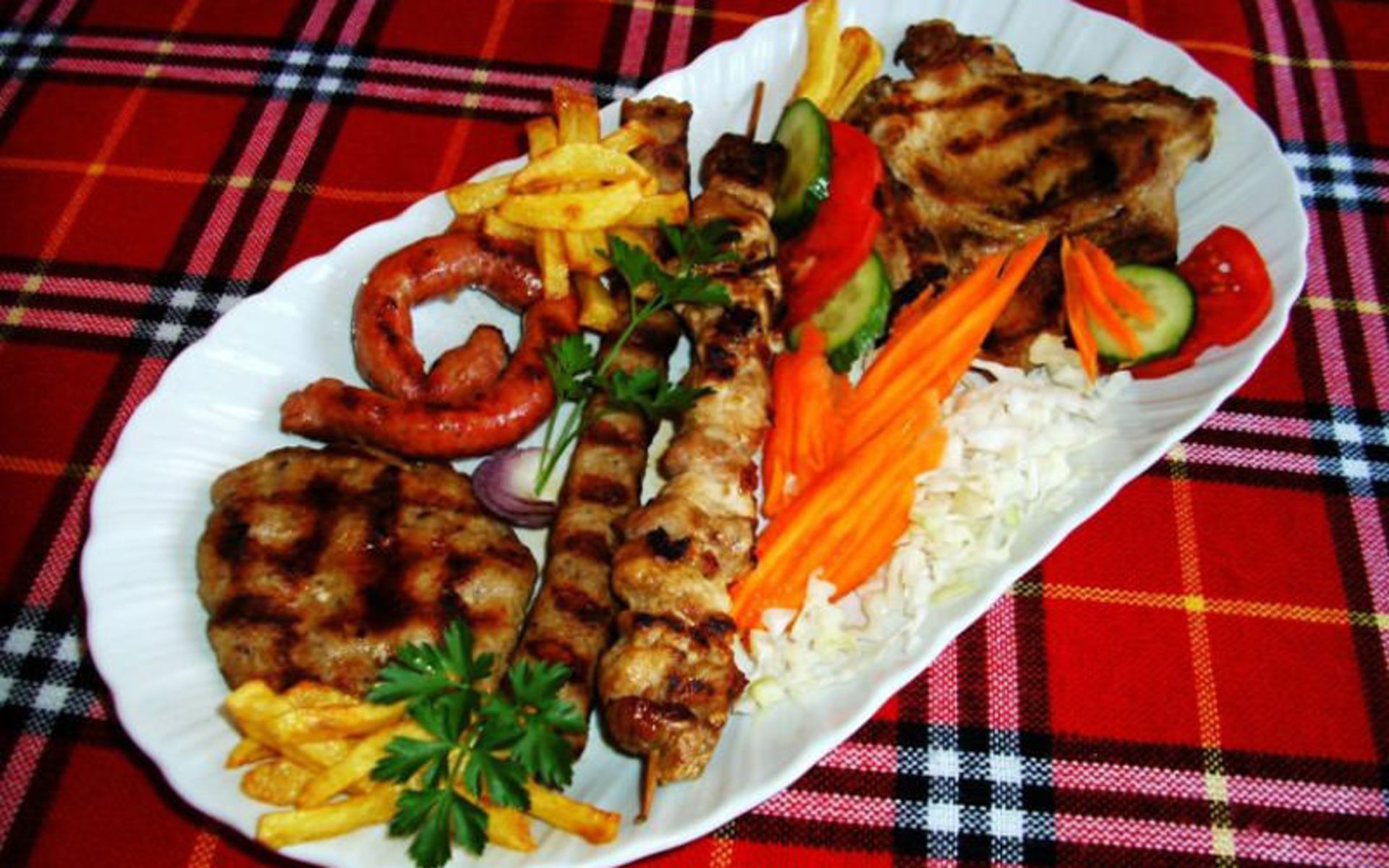 مشنه اسکارا یا میکس گوشت