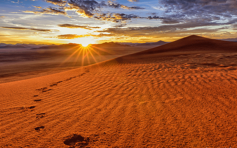 طلوع در نامیبیا