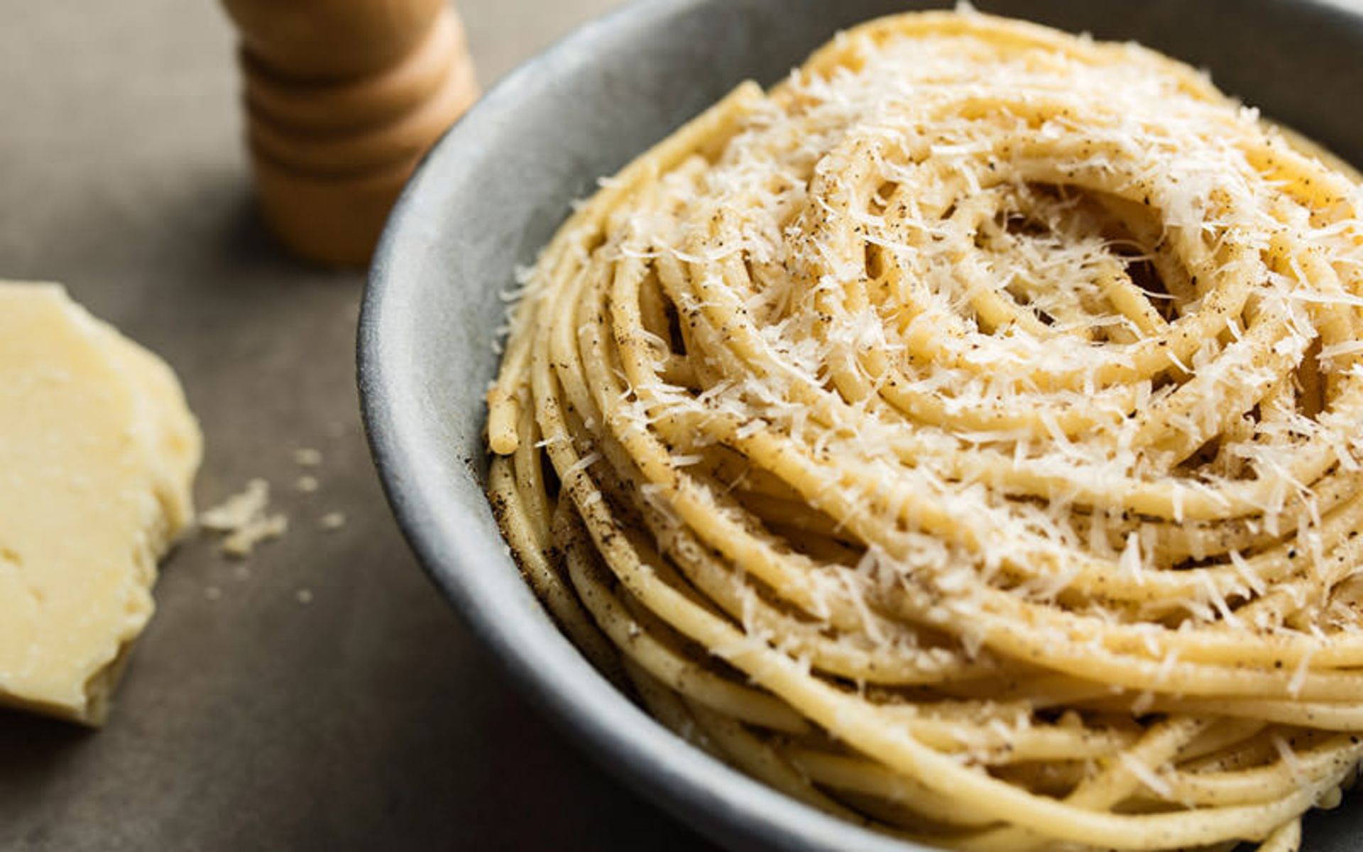 اسپاگتی Cacio e pepe