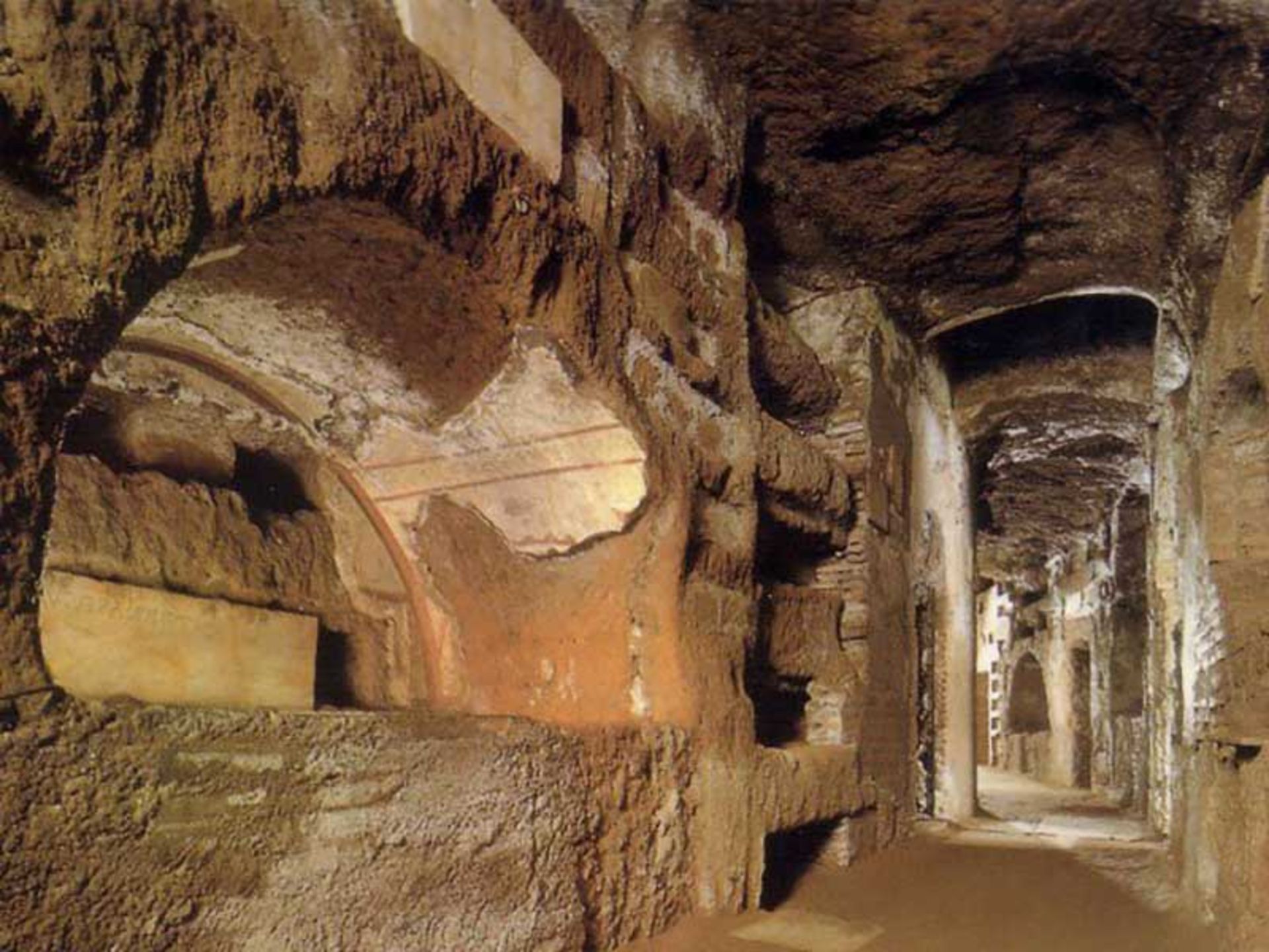 کاتاکومب و جاده آپیان