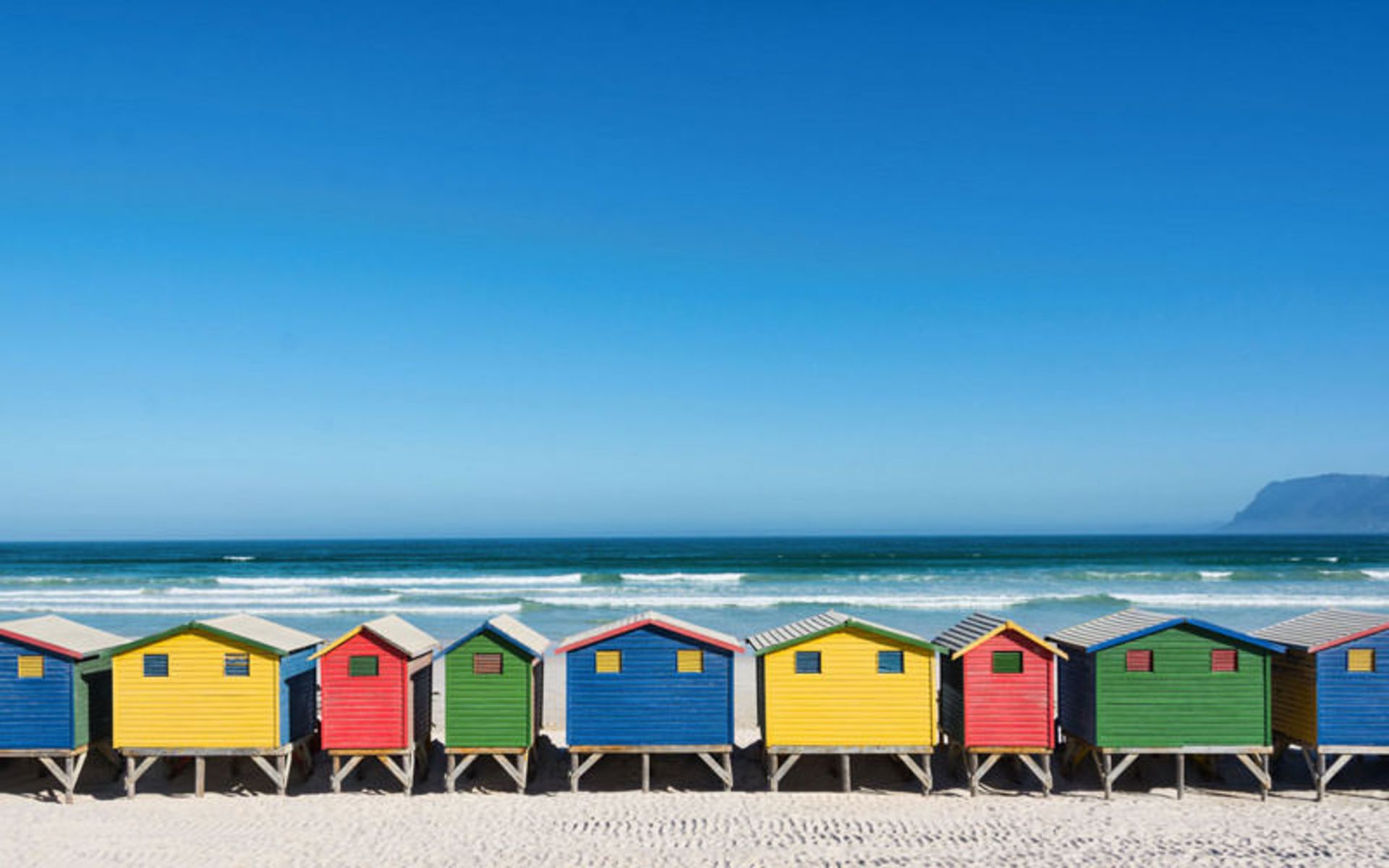 ساحل مویزنبرگ (Muizenberg Beach)