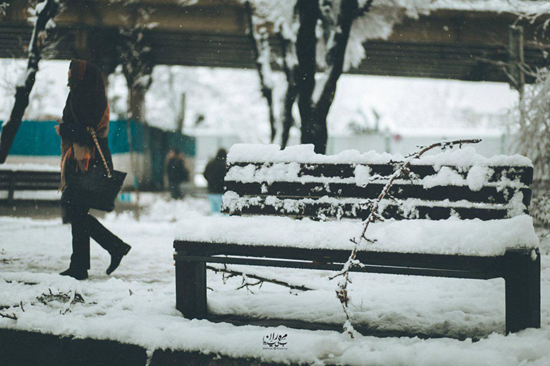برف تهران