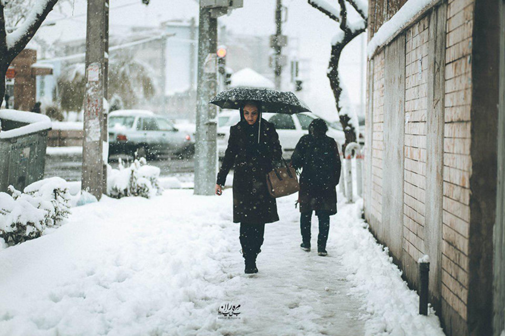 برف تهران